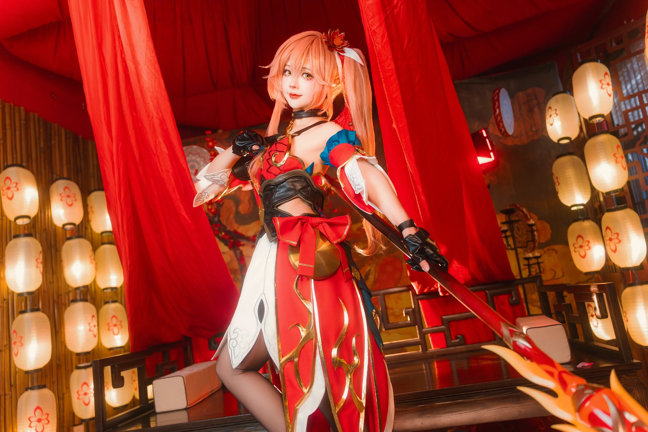 【桂乃芬コスプレ】辰年大吉、華やかでめでたい中国風写真本編 - 6 枚目