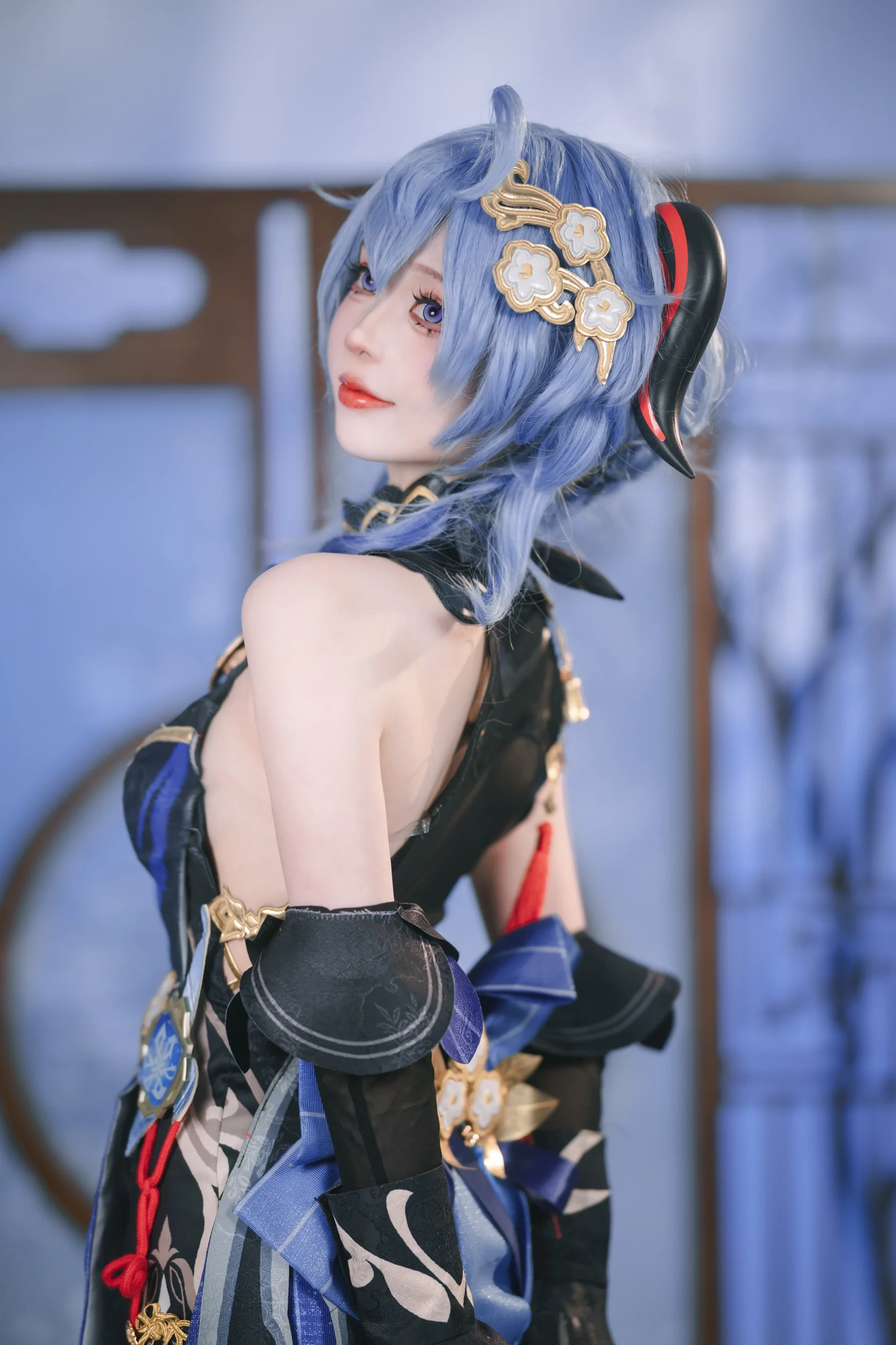 【甘雨cos】原神海灯节，与申鹤师妹的新衣服来啦 - 第 2 张