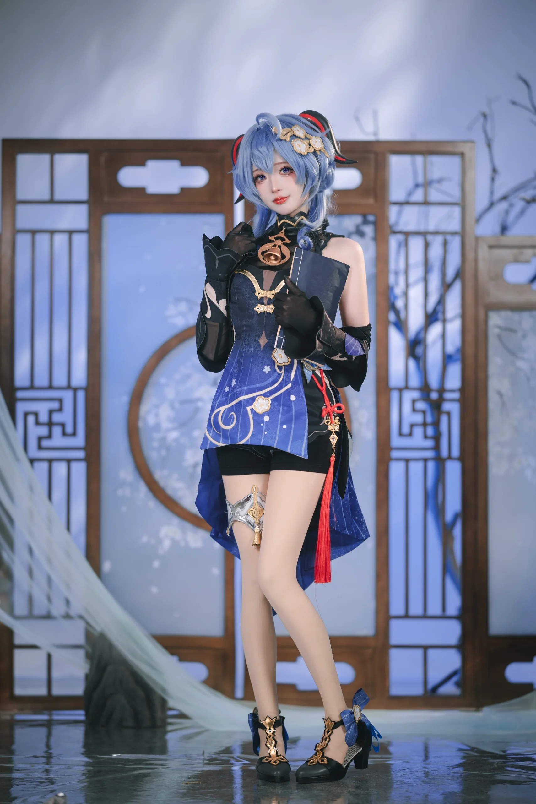 【甘雨cos】原神海灯节，与申鹤师妹的新衣服来啦 - 第 5 张