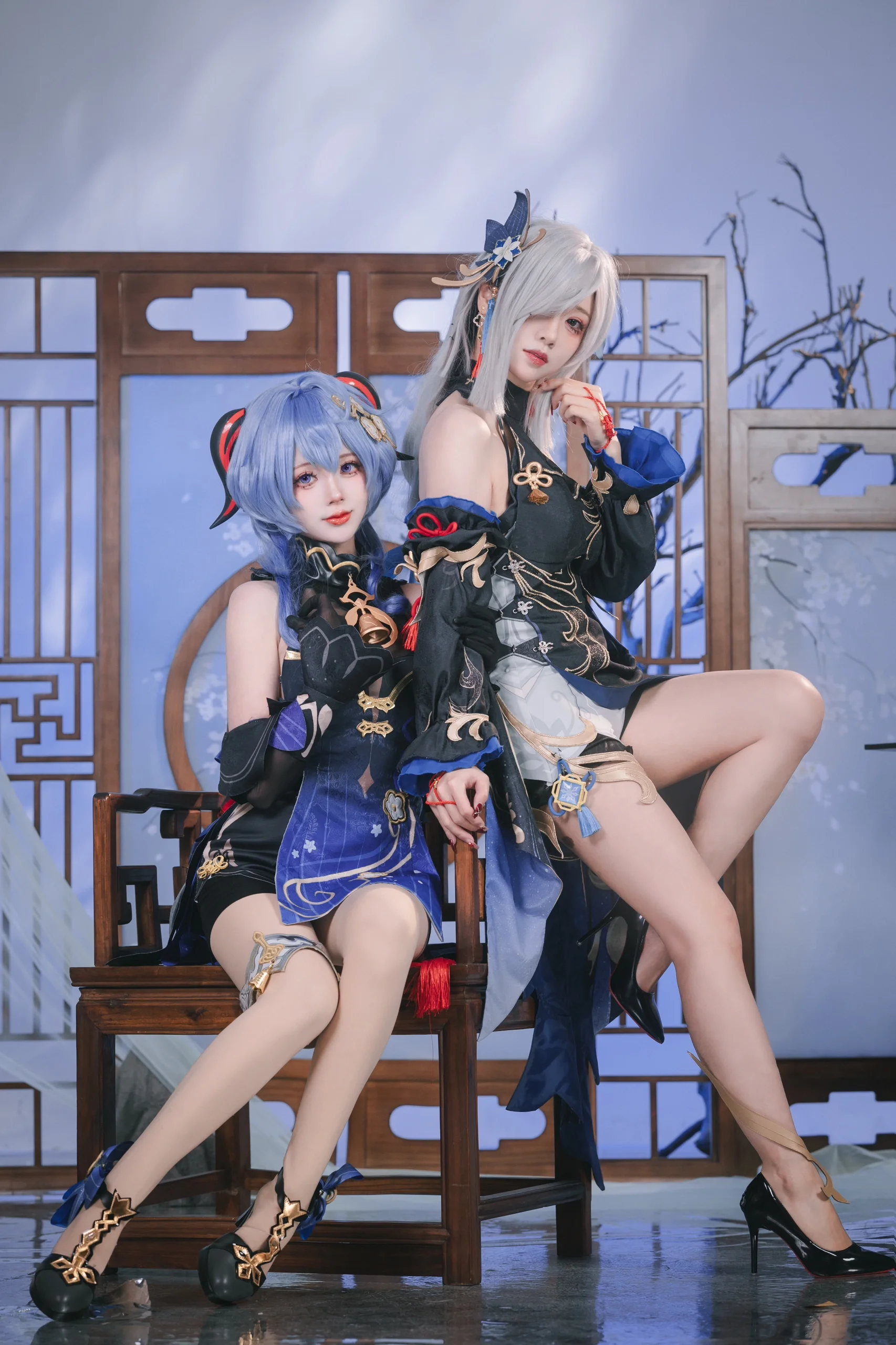 【甘雨cos】原神海灯节，与申鹤师妹的新衣服来啦 - 第 6 张