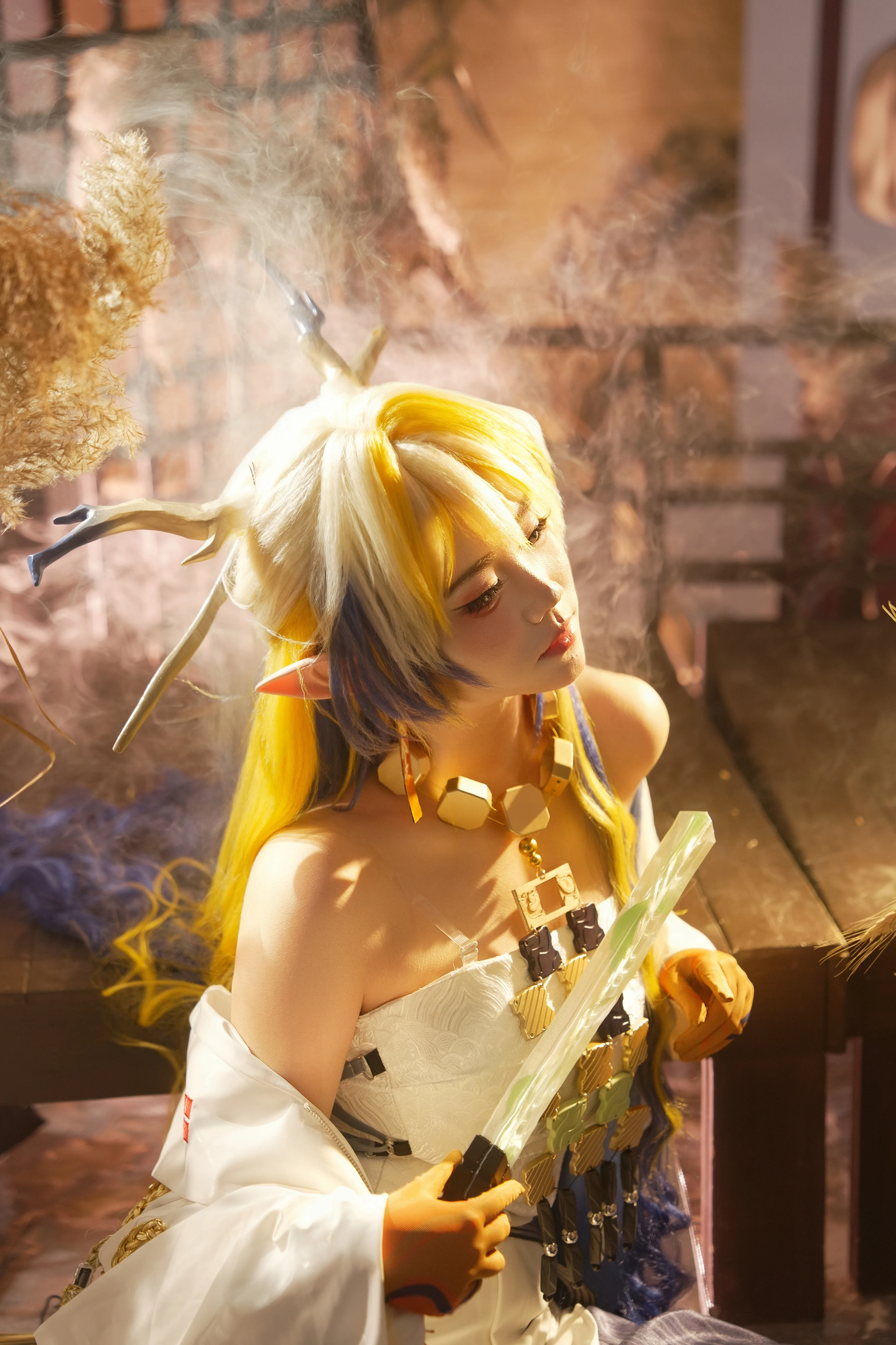 【黍cos】明日方舟，原图直出的光影质感