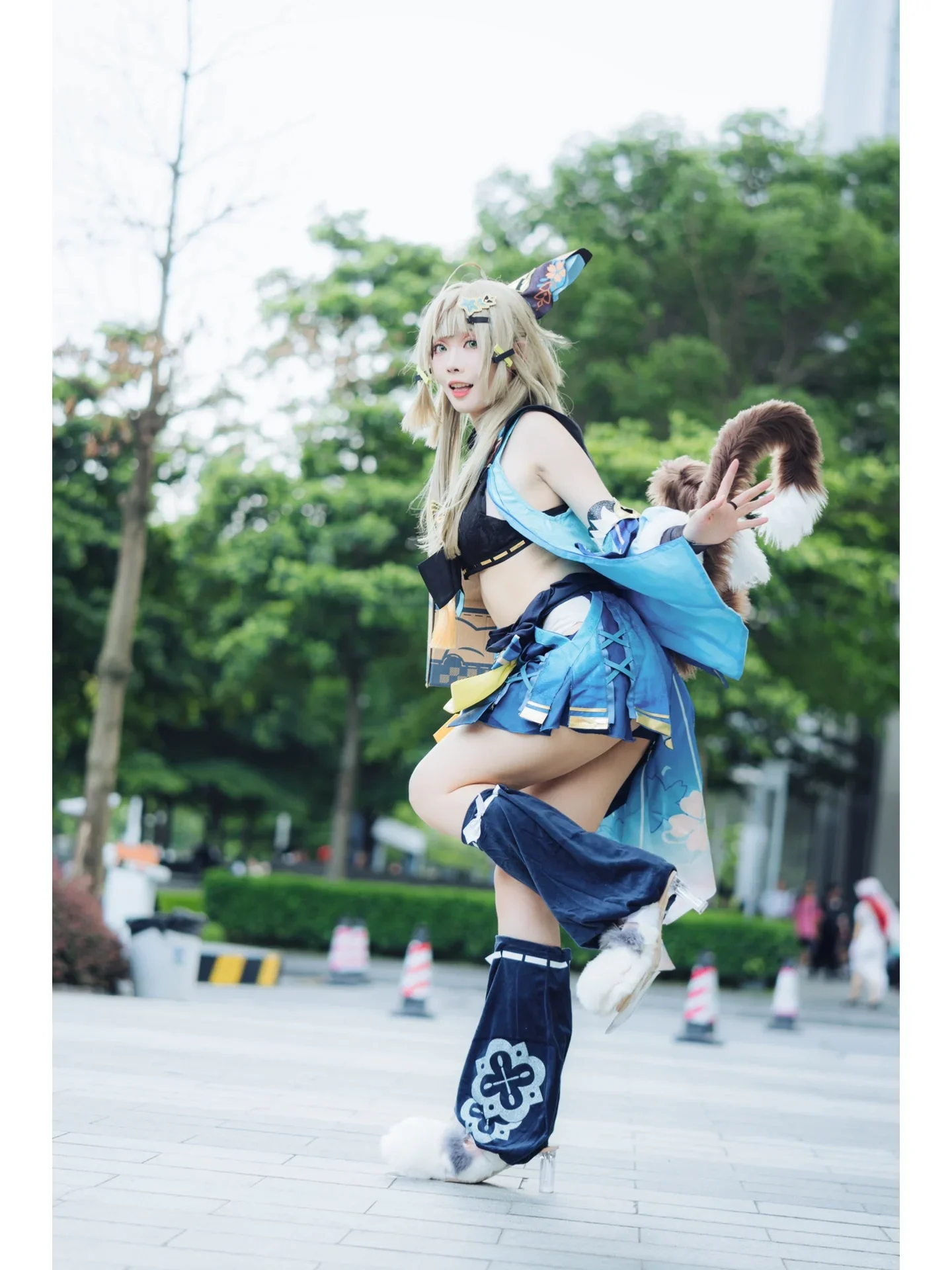 【绮良良cos】miYoSummer广州限定，猫又快递员营业中 - 第 3 张