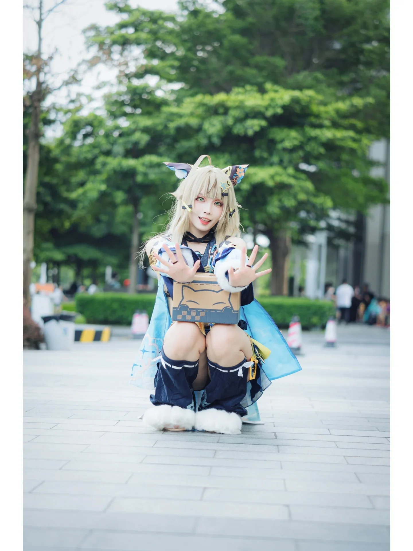 【绮良良cos】miYoSummer广州限定，猫又快递员营业中 - 第 5 张