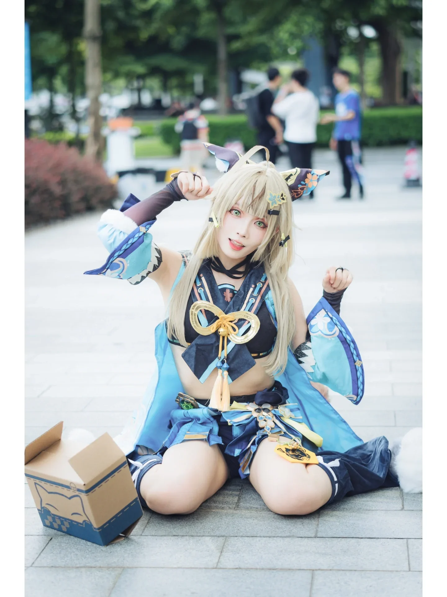 【绮良良cos】miYoSummer广州限定，猫又快递员营业中 - 第 7 张