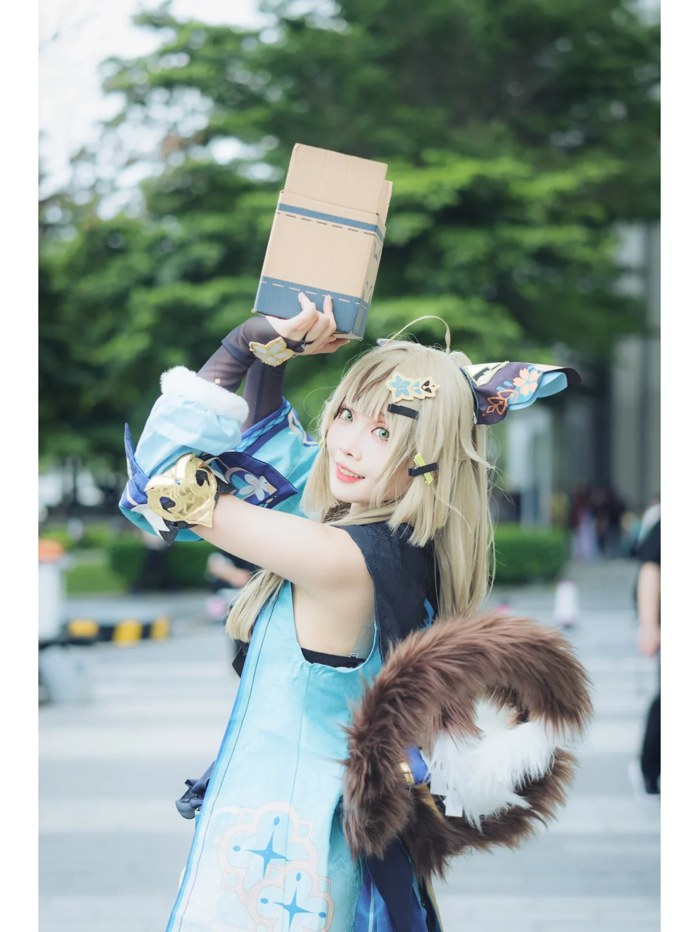 【绮良良cos】miYoSummer广州限定，猫又快递员营业中 - 第 9 张