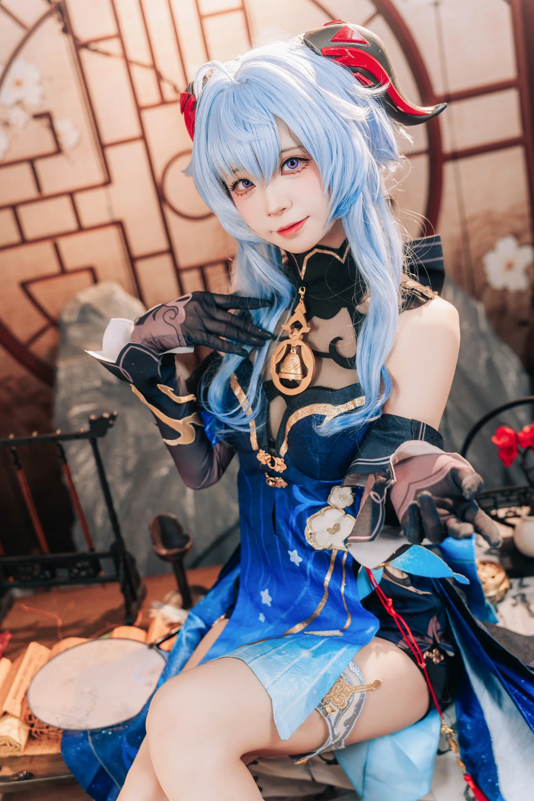 【甘雨cos】海灯节氛围感大片，璃月秘书的春日闲情 - 第 3 张