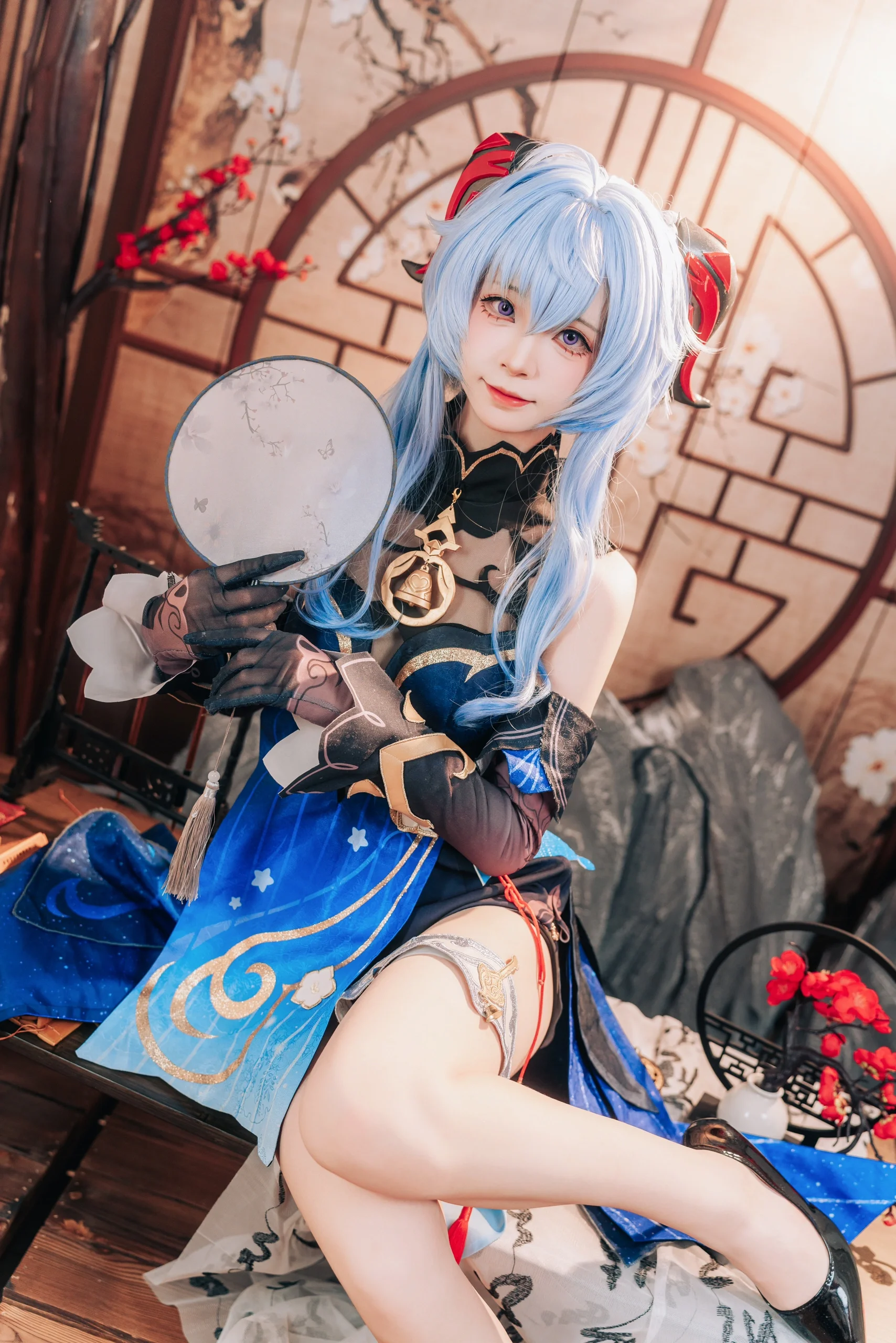 【甘雨cos】海灯节氛围感大片，璃月秘书的春日闲情 - 第 4 张