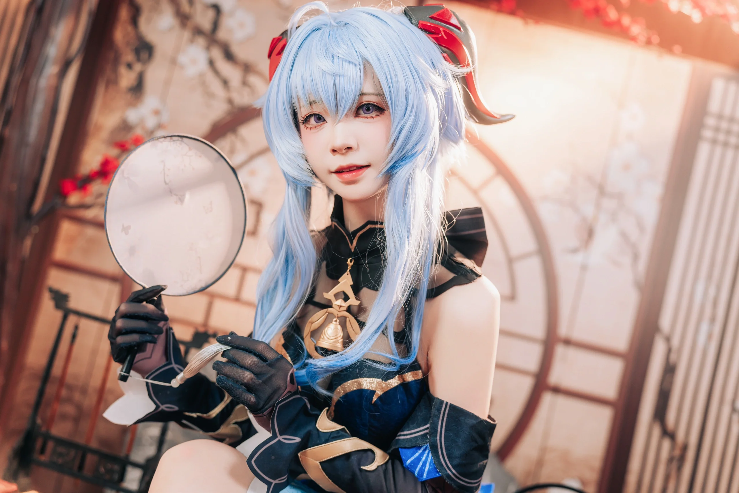【甘雨cos】海灯节氛围感大片，璃月秘书的春日闲情 - 第 8 张