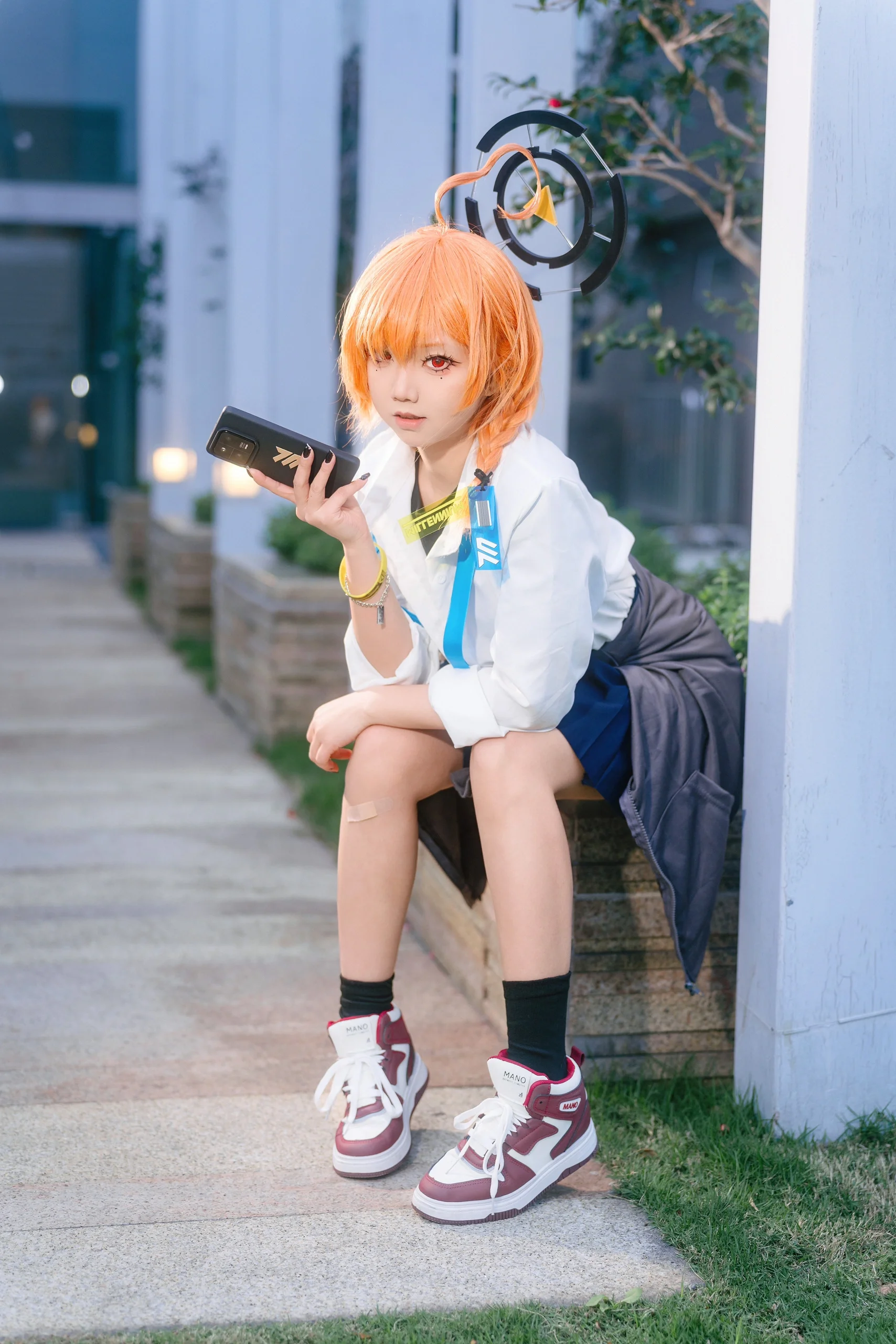 【美甘尼禄cos】碧蓝档案里那个叛逆又随性的女孩 - 第 2 张
