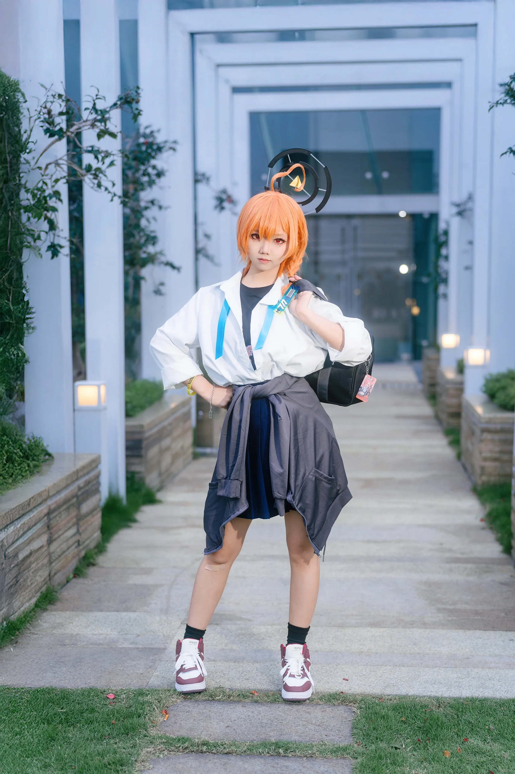 【美甘尼禄cos】碧蓝档案里那个叛逆又随性的女孩 - 第 3 张