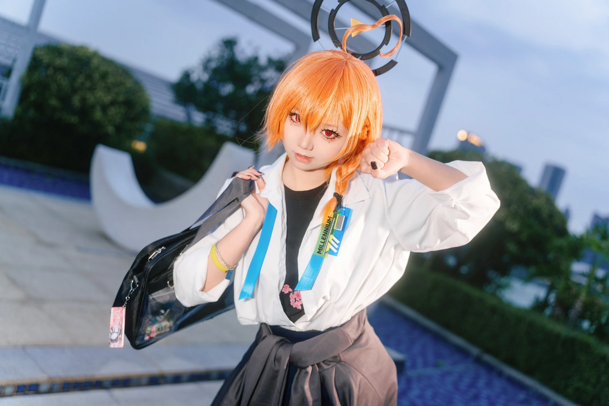 【美甘尼禄cos】碧蓝档案里那个叛逆又随性的女孩 - 第 7 张