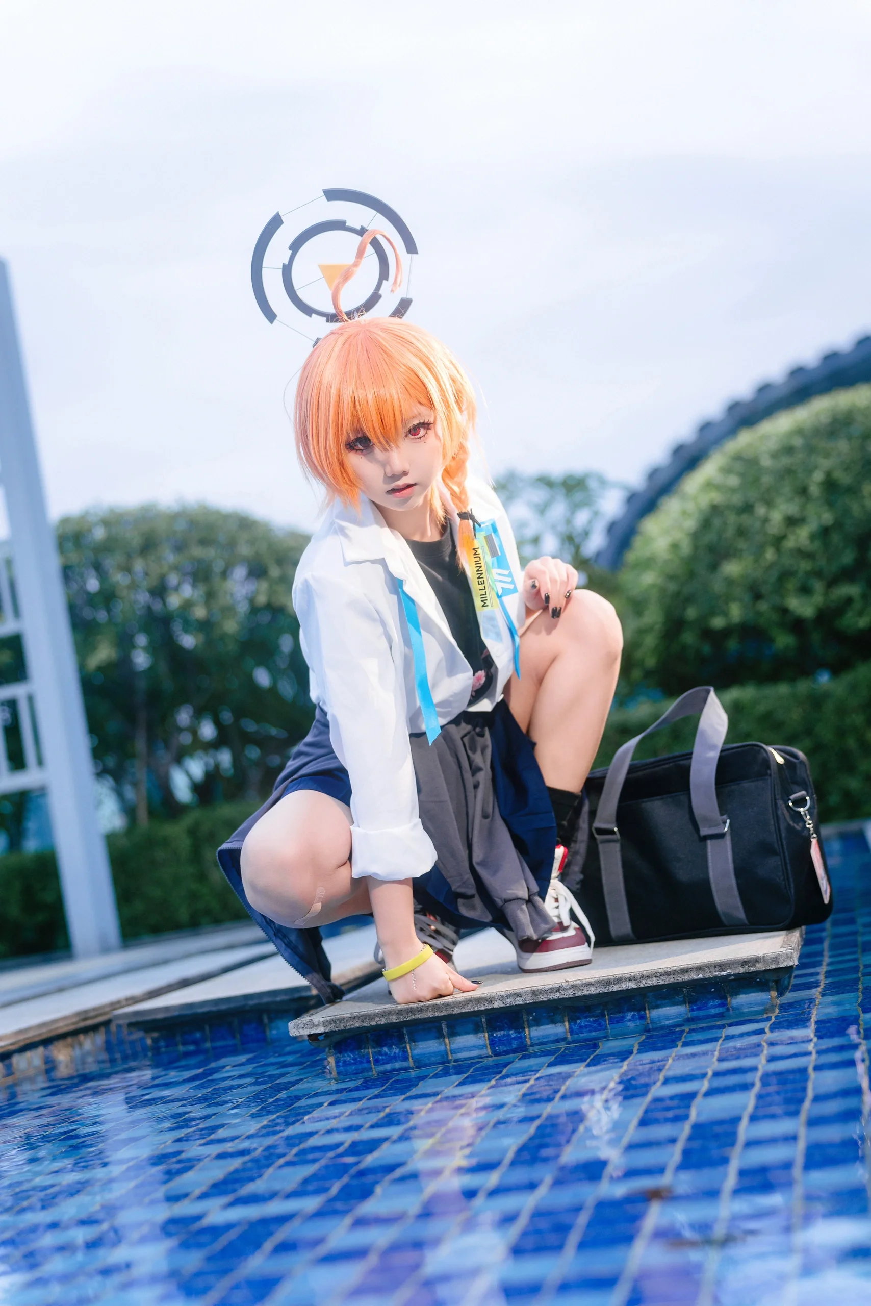【美甘尼禄cos】碧蓝档案里那个叛逆又随性的女孩 - 第 9 张