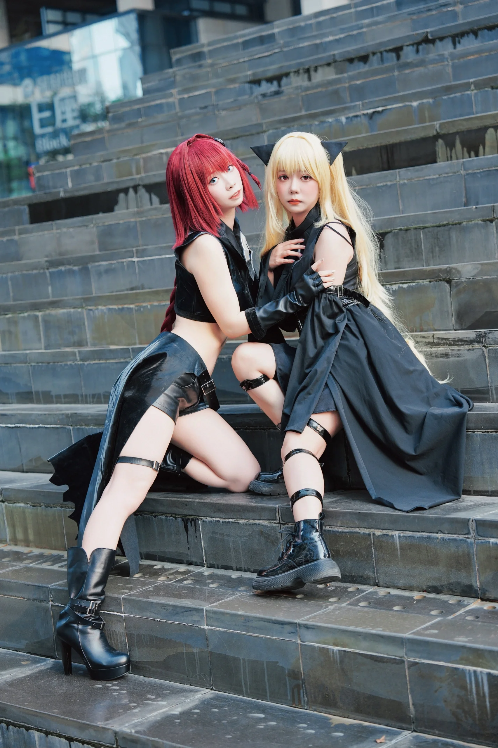 【金色暗影cos】出包王女Darkness，CICF漫展双人组 - 第 1 张
