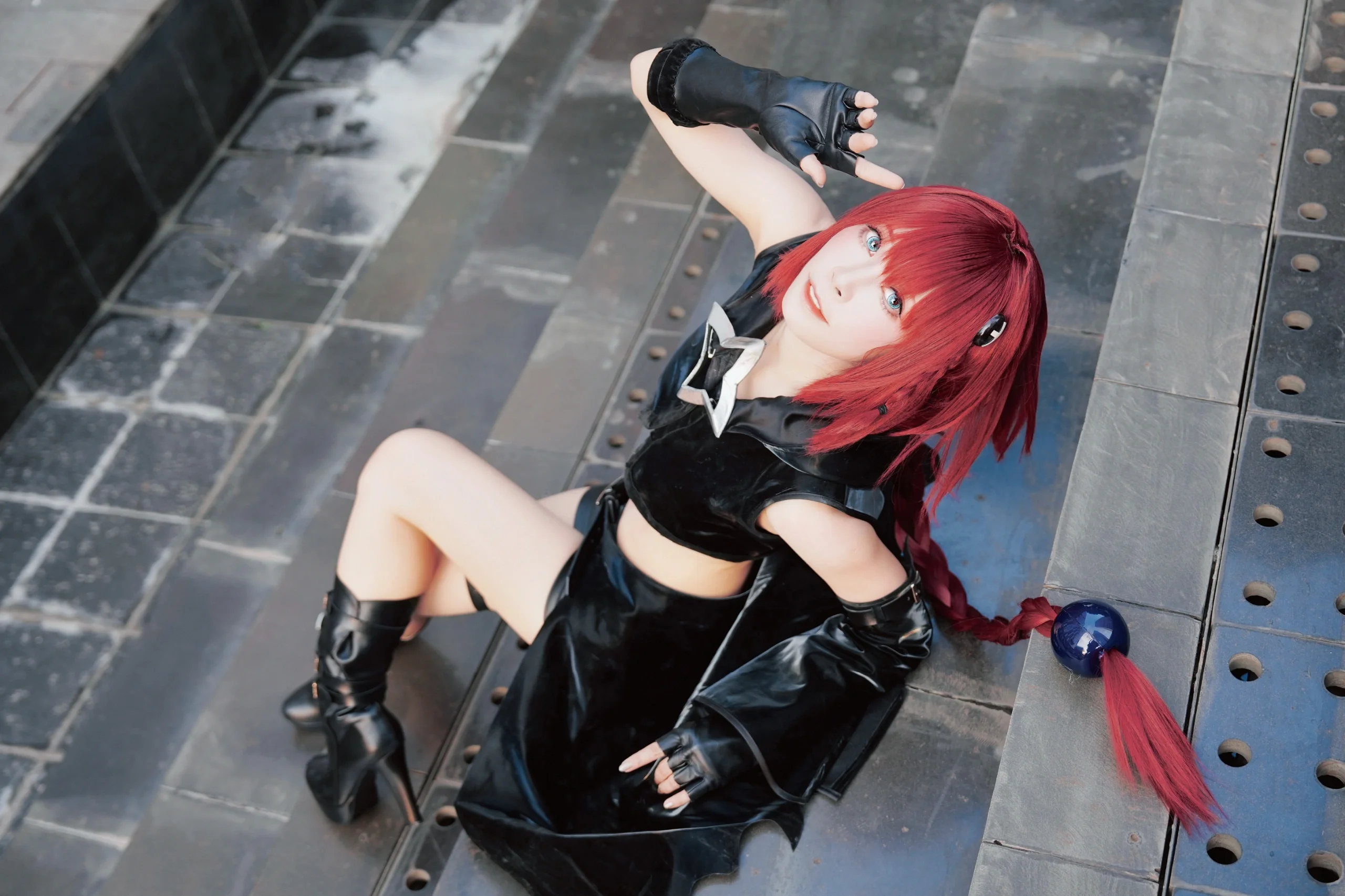 【金色暗影cos】出包王女Darkness，CICF漫展双人组 - 第 3 张