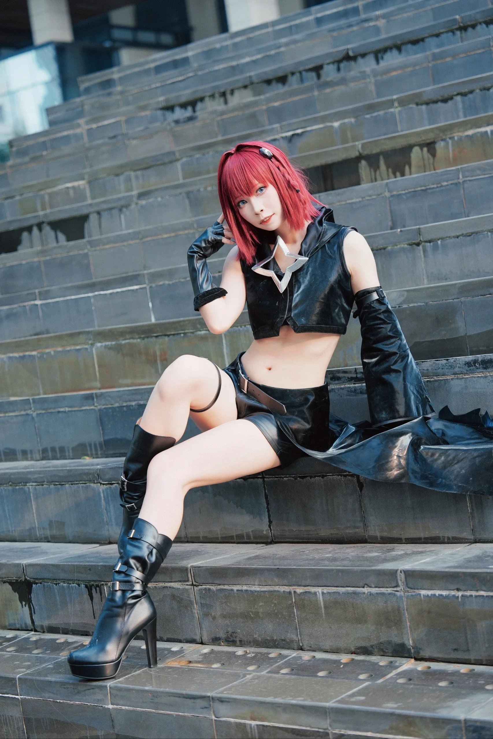 【金色暗影cos】出包王女Darkness，CICF漫展双人组 - 第 6 张