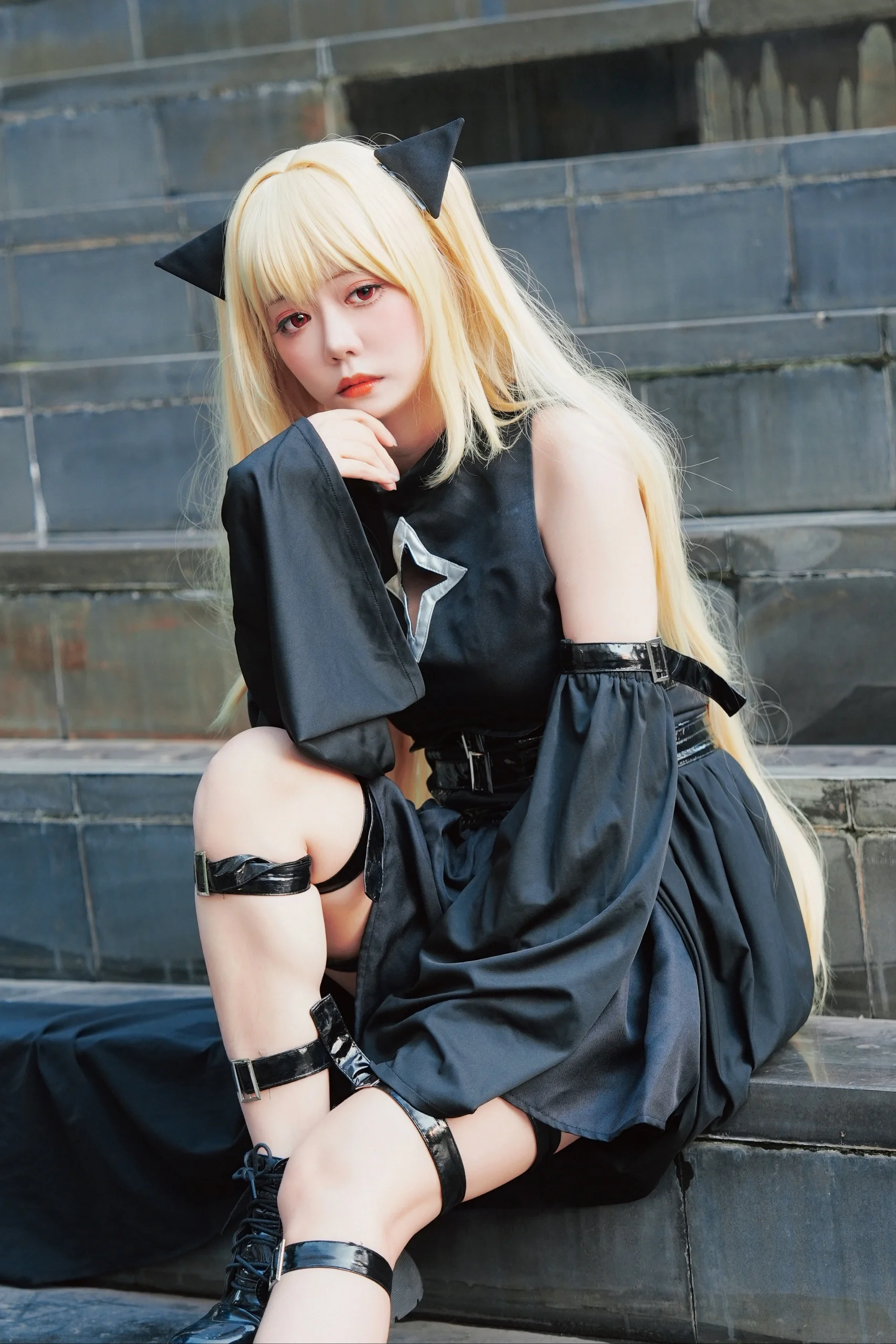 【金色暗影cos】出包王女Darkness，CICF漫展双人组 - 第 9 张