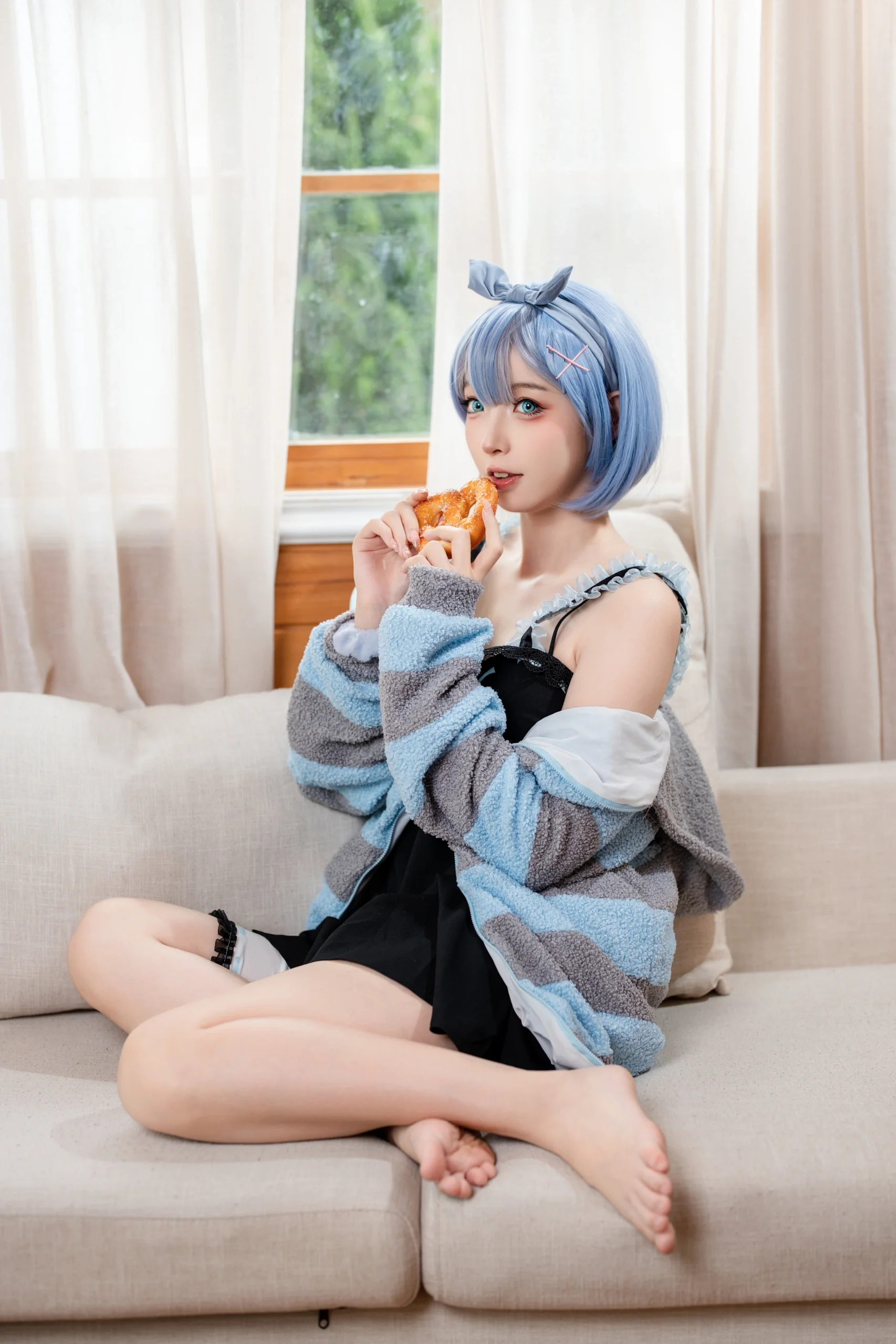 居家服雷姆，週末的慵懶木屋時光 - 第 6 張