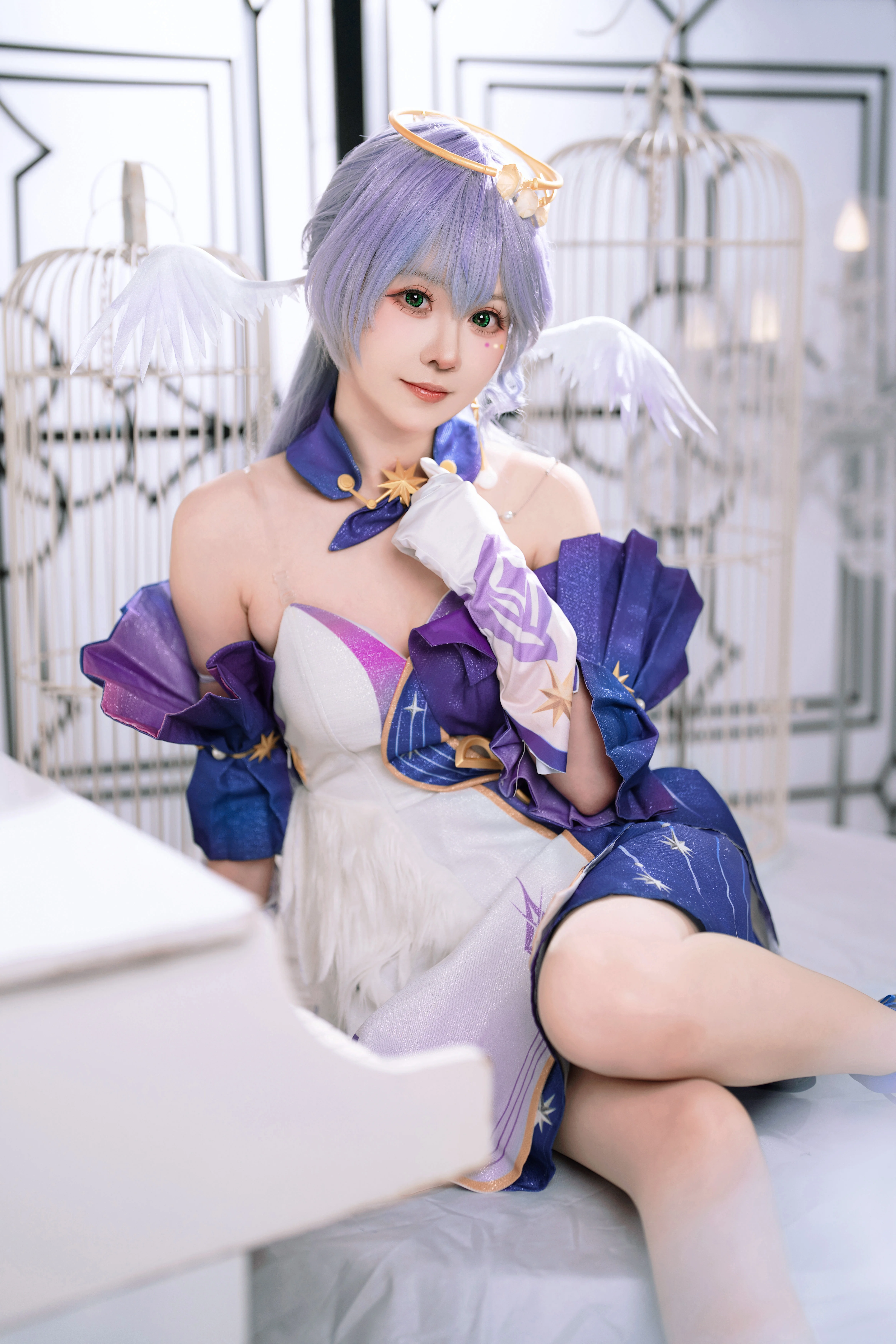 【知更鸟cos】《崩坏星穹铁道》白钢琴前的安静聆听 - 第 8 张