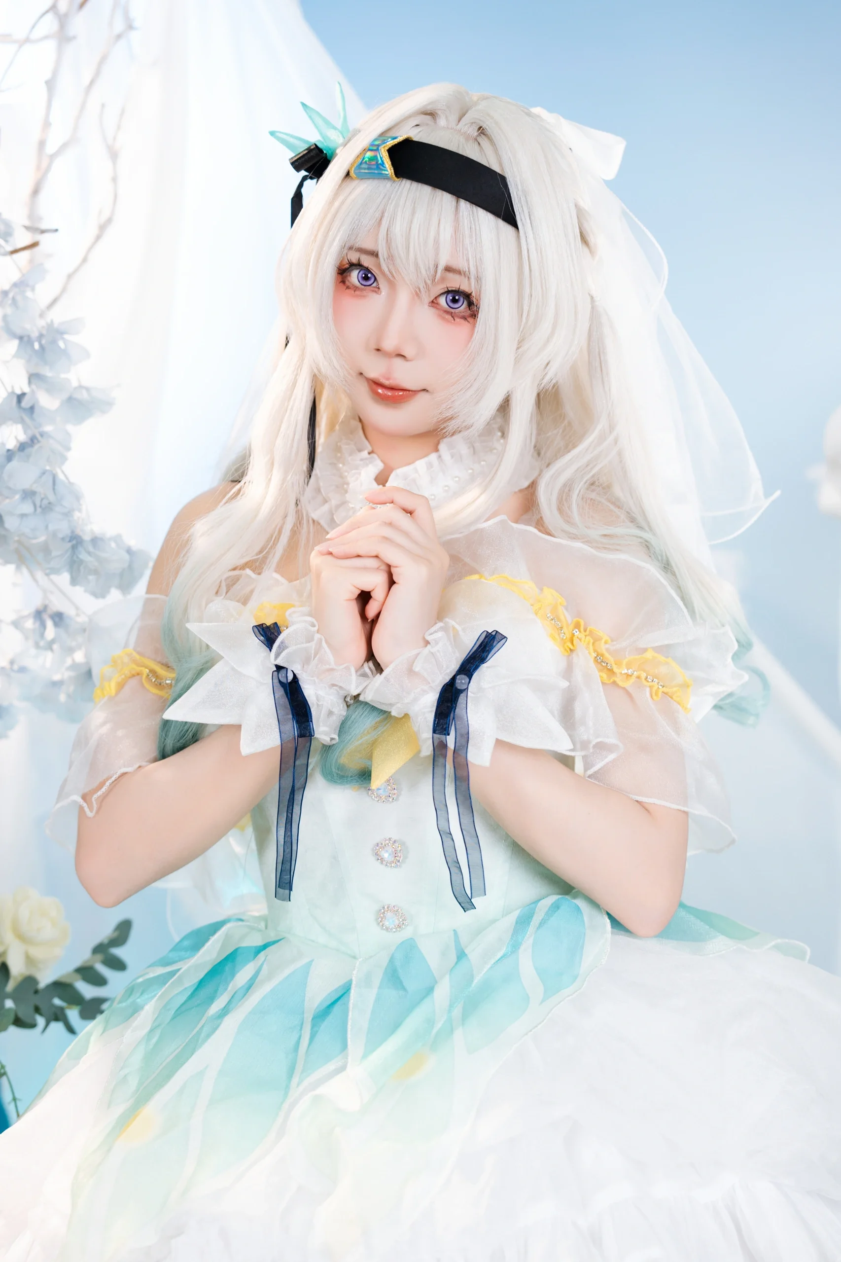 【流萤cos】崩坏星穹铁道萤火虫day3花嫁正片 - 第 9 张