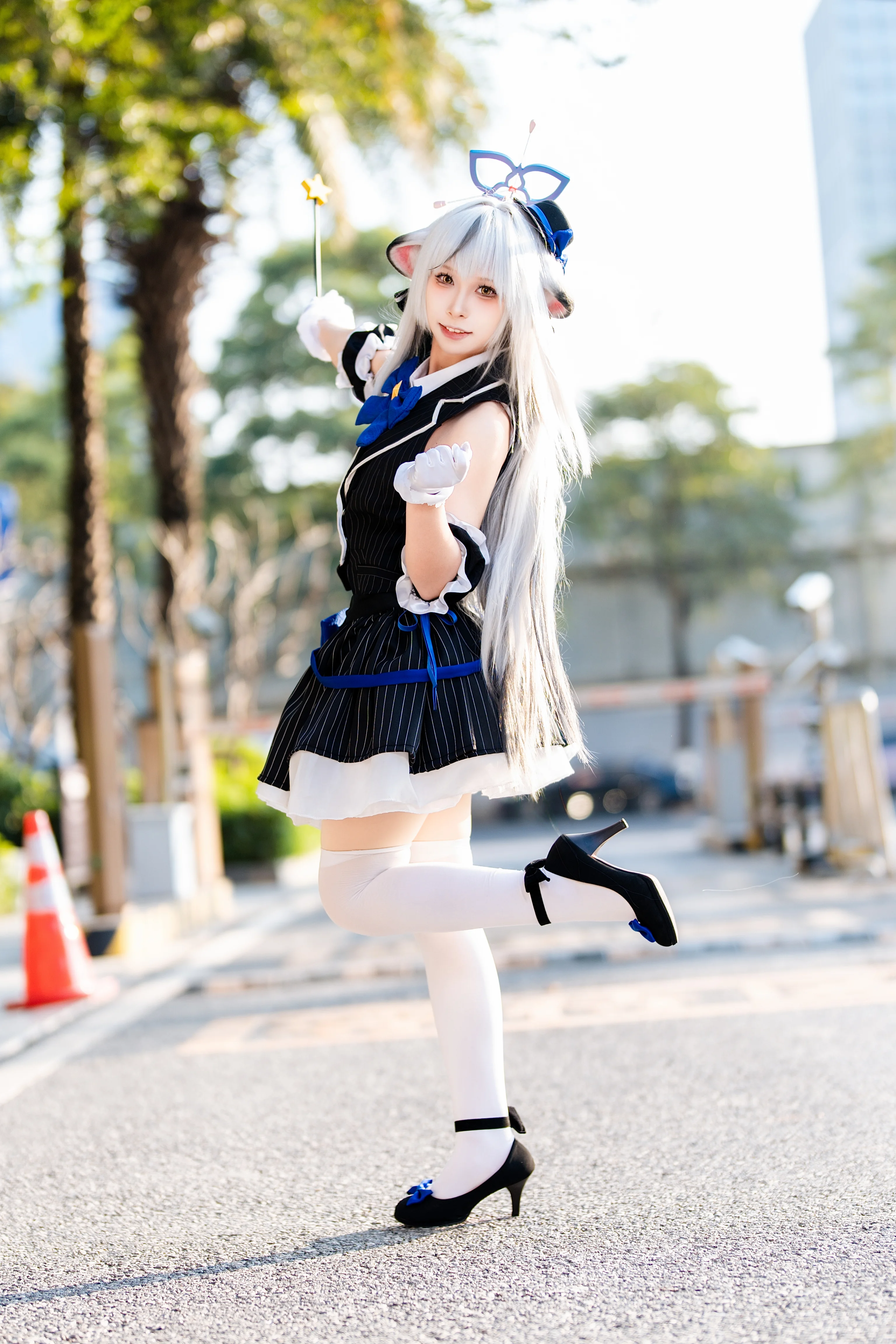 【春原ココナ コスプレ】ブルーアーカイブの魔法少女ココナがホタルACGエキスポに登場 - 1 枚目