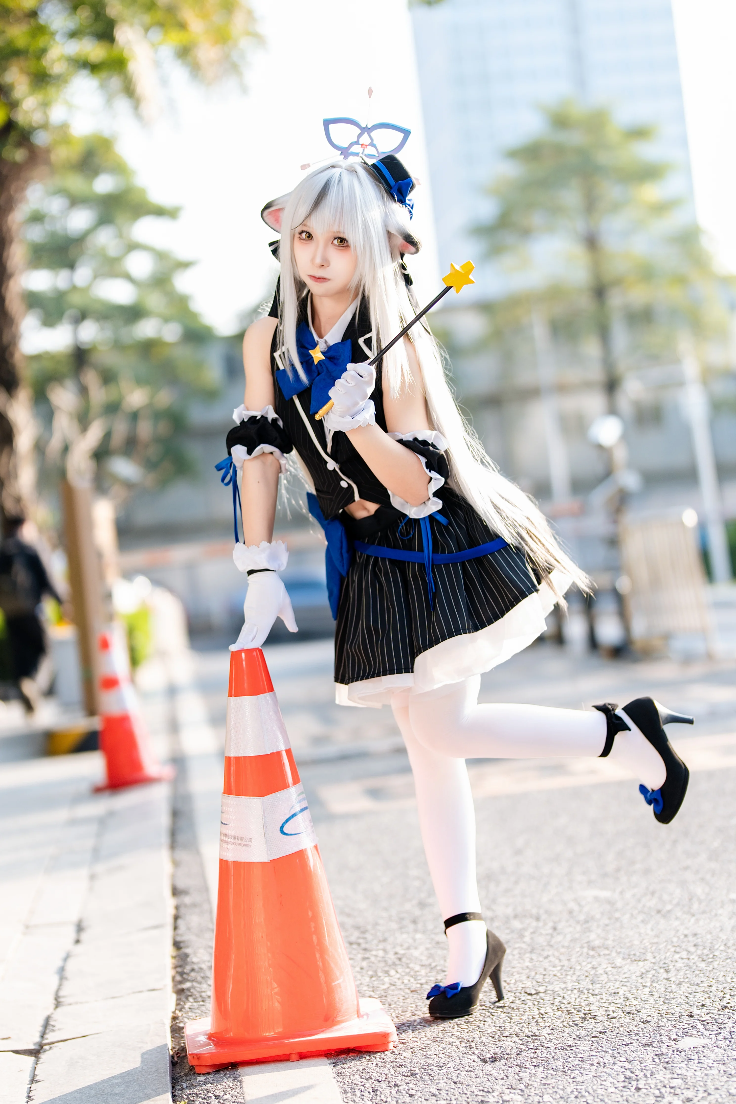 【春原ココナ コスプレ】ブルーアーカイブの魔法少女ココナがホタルACGエキスポに登場 - 2 枚目