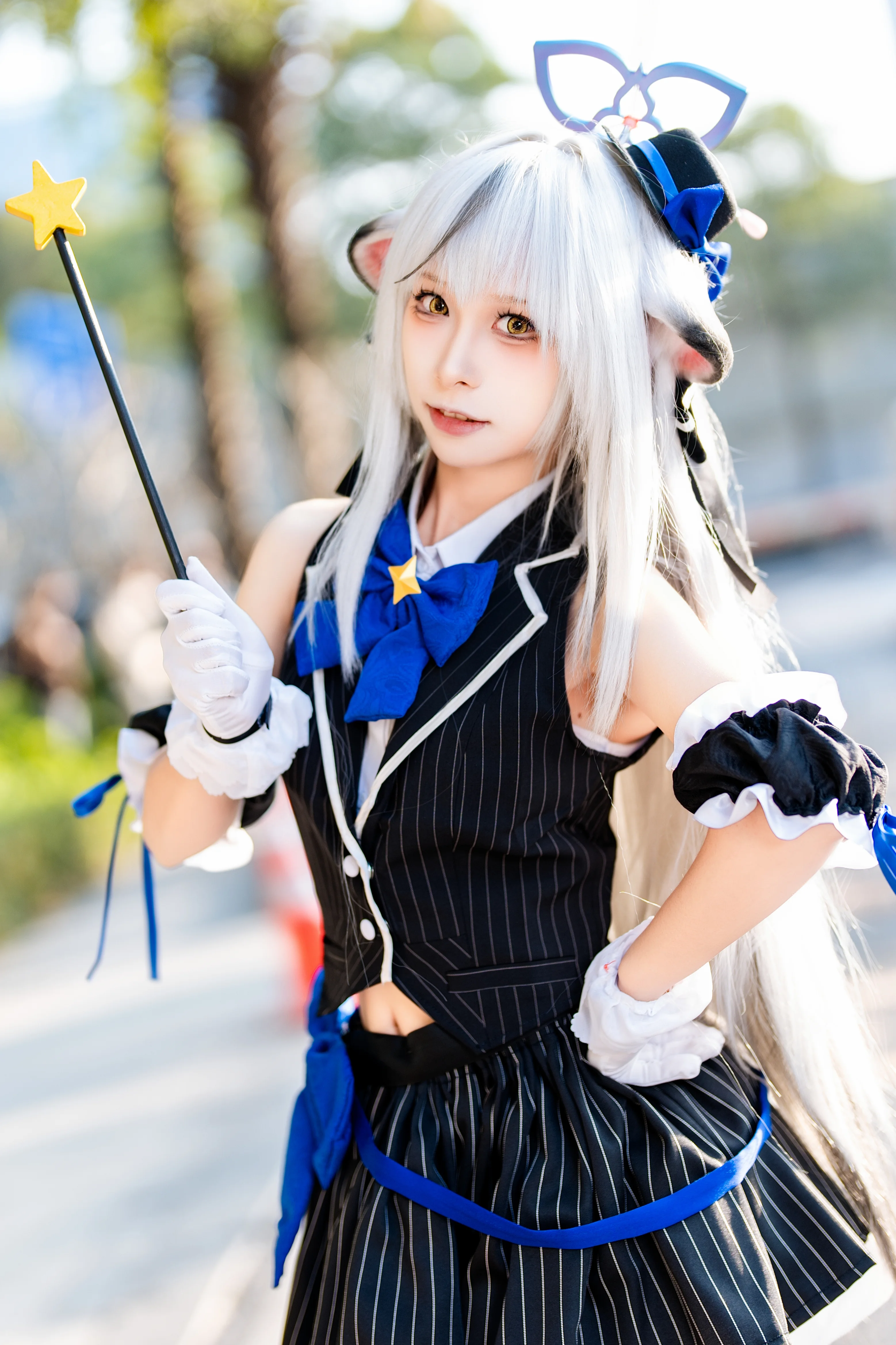 【春原ココナ コスプレ】ブルーアーカイブの魔法少女ココナがホタルACGエキスポに登場 - 5 枚目