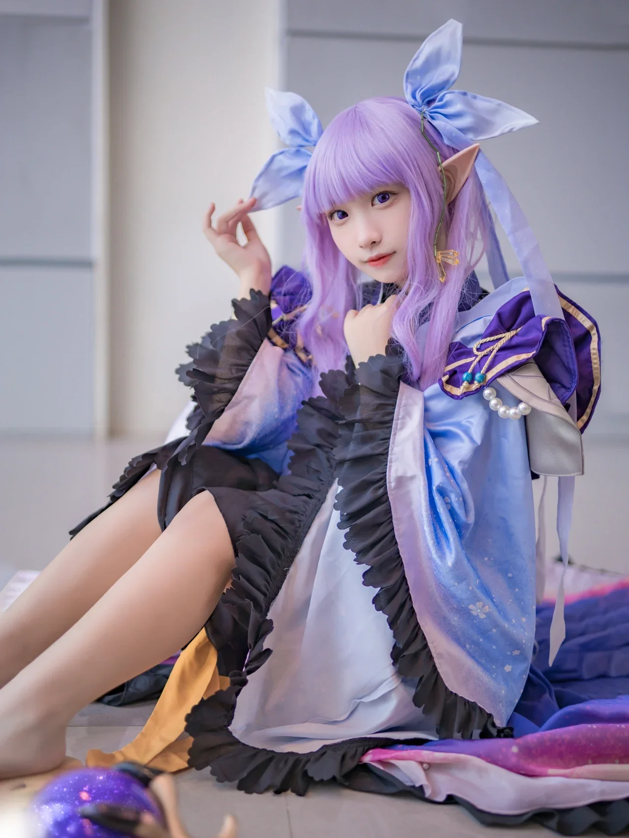 【氷川鏡華コスプレ】『プリンセスコネクト！Re:Dive』の魔法の瞬間、杖を手にした優等生 - 8 枚目