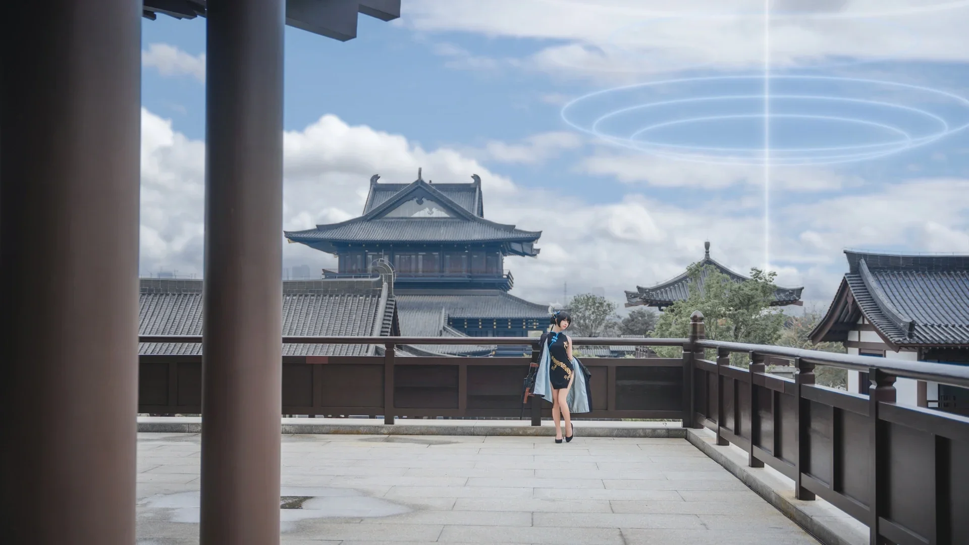 [Misaki cosplay] Classical Architecture and Elegant Temperament at the New Hall of Guangzhou Cultural Center - Image 2