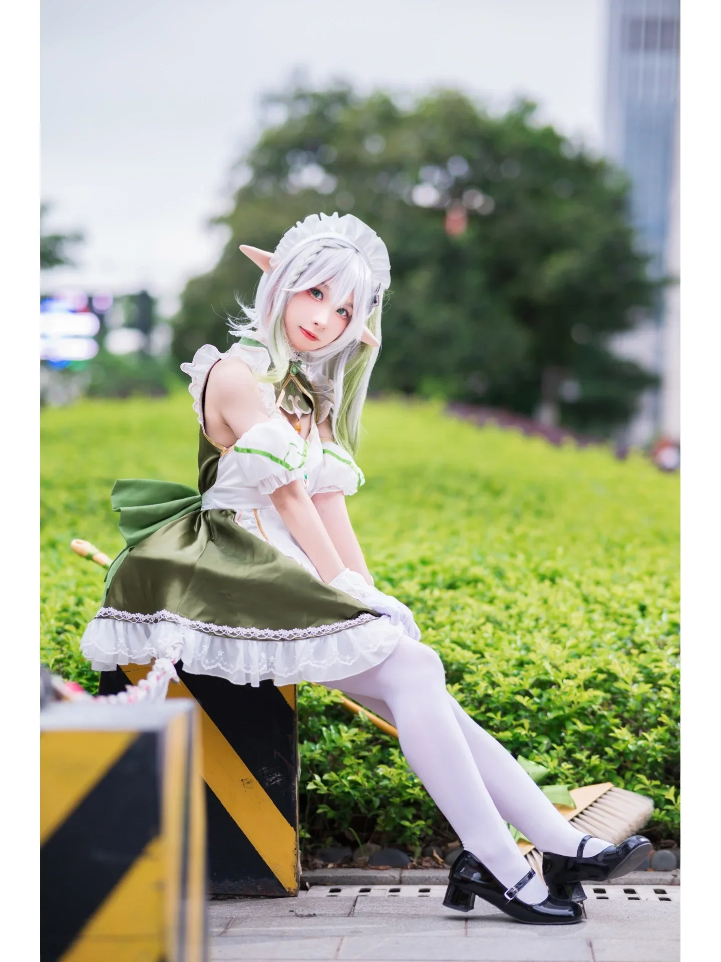 【纳西妲cos】草神小女仆的日常，拿起扫帚清洁提瓦特 - 第 4 张