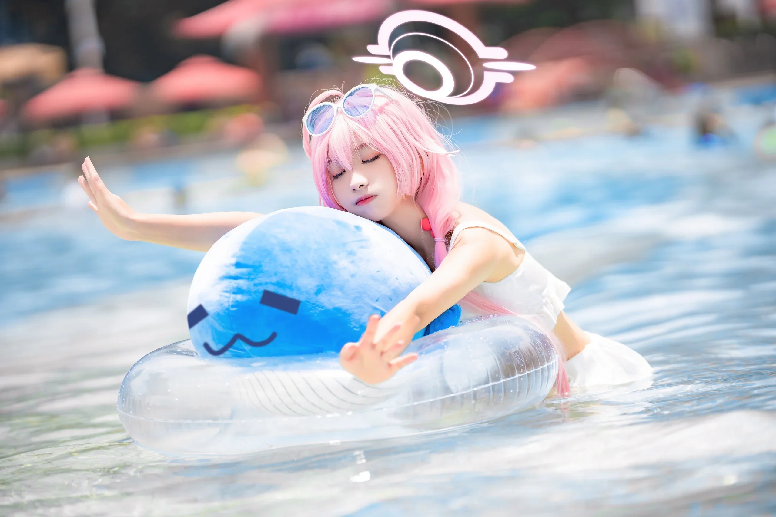 【小鸟游星野cos】夏日限定，沙滩泳装打卡 - 第 3 张