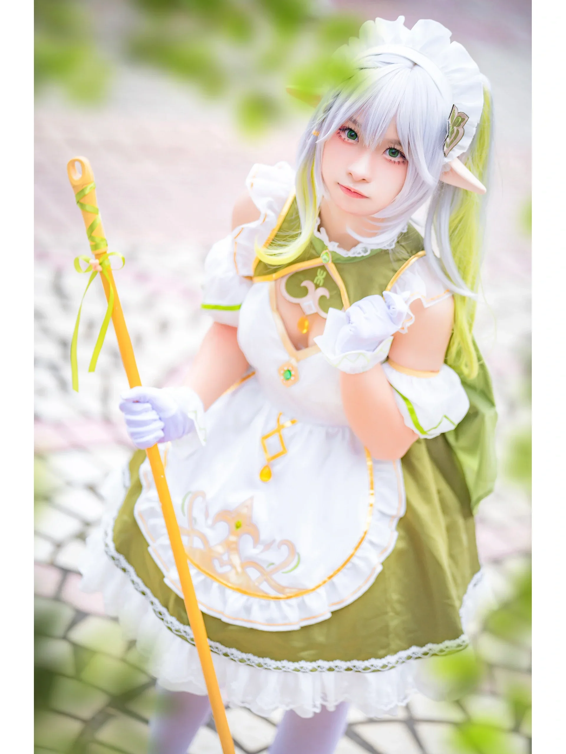 【納西妲cos】草神女僕，廣州漫展的外景隨拍 - 第 2 張