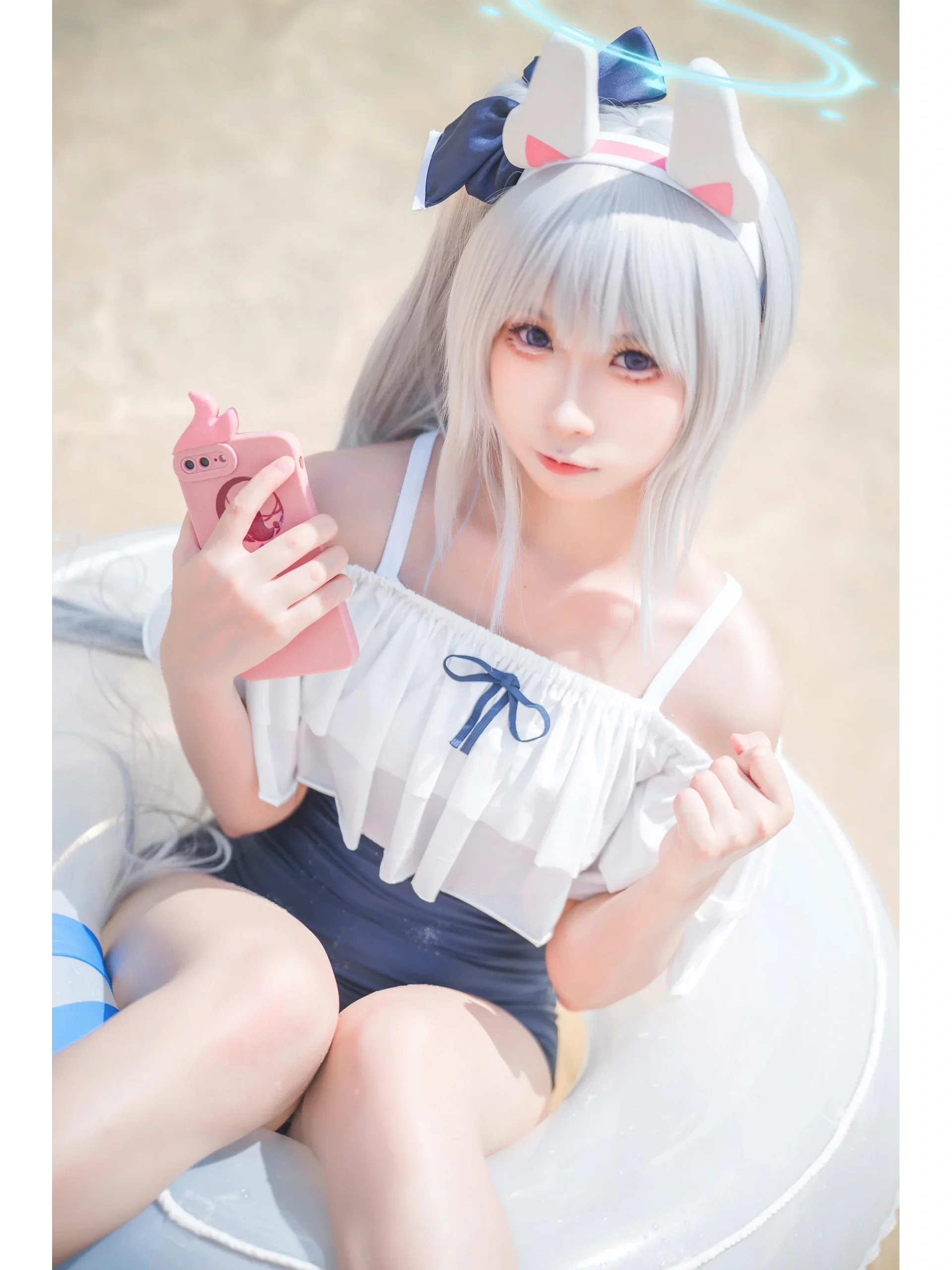 【月雪宮子cos】碧藍檔案夏日泳裝分享 - 第 2 張