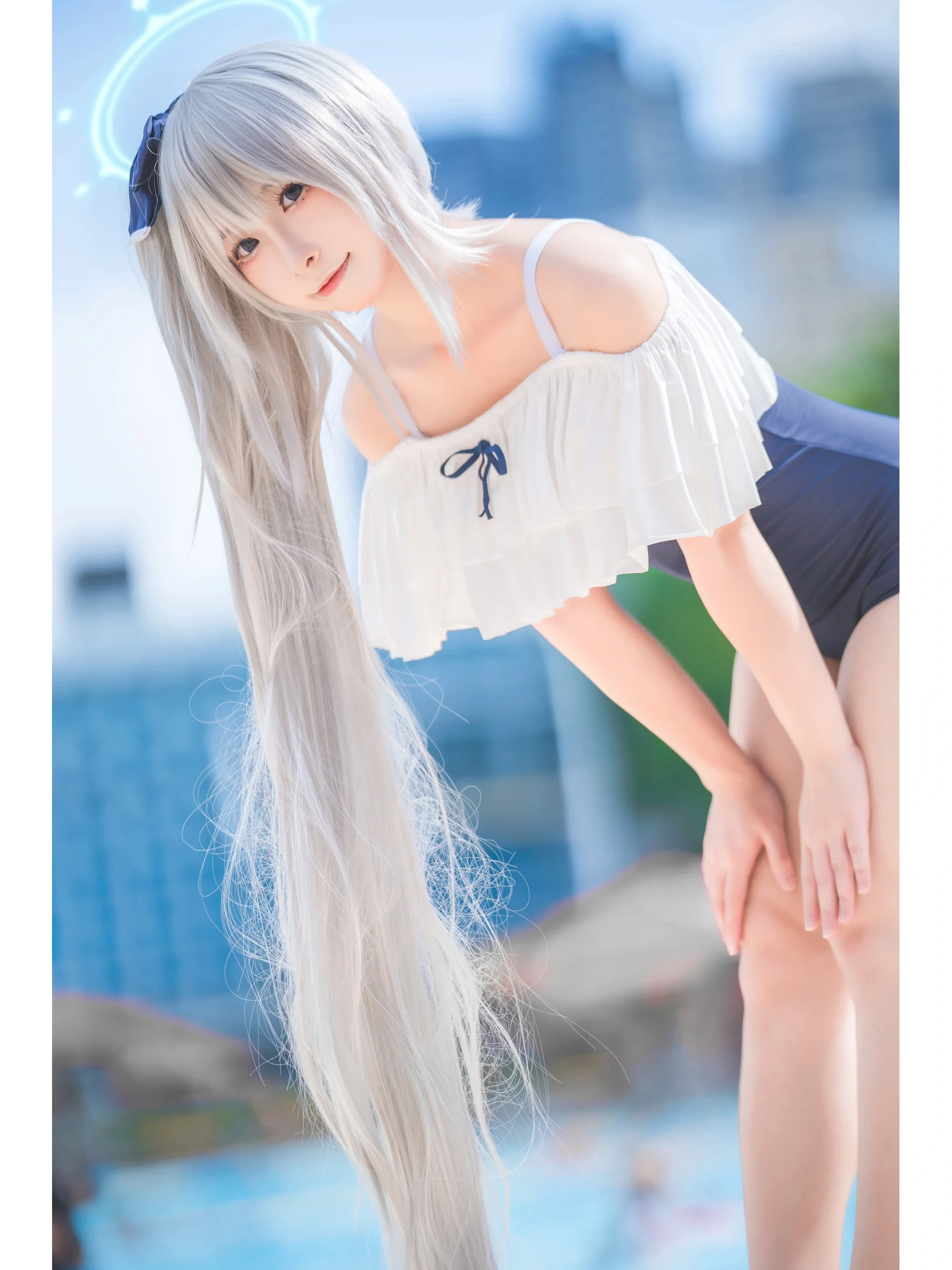 【月雪宮子cos】碧藍檔案夏日泳裝分享 - 第 4 張