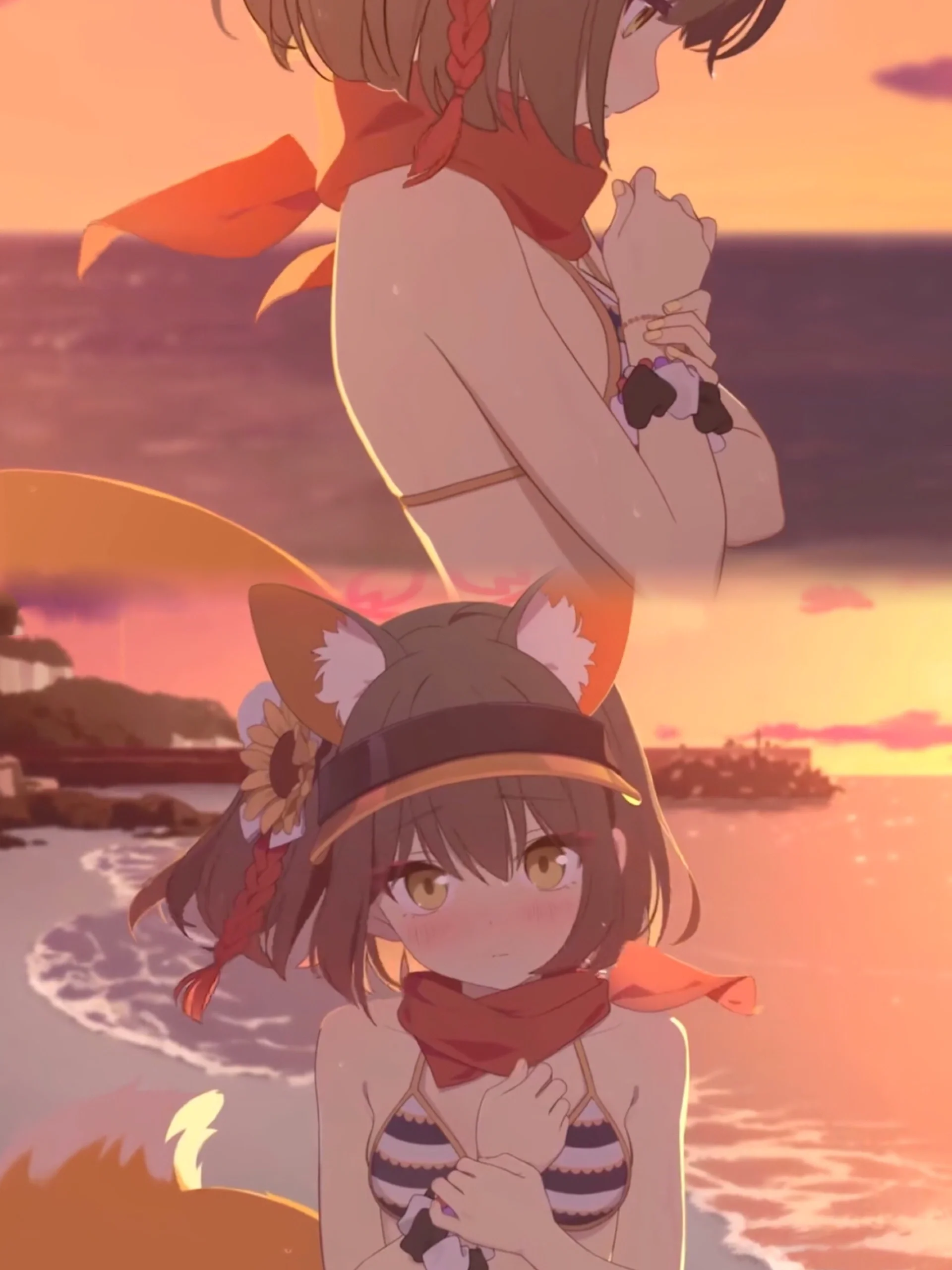 【久田泉奈cos】碧蓝档案里那份属于夏日的海边回忆 - 第 2 张