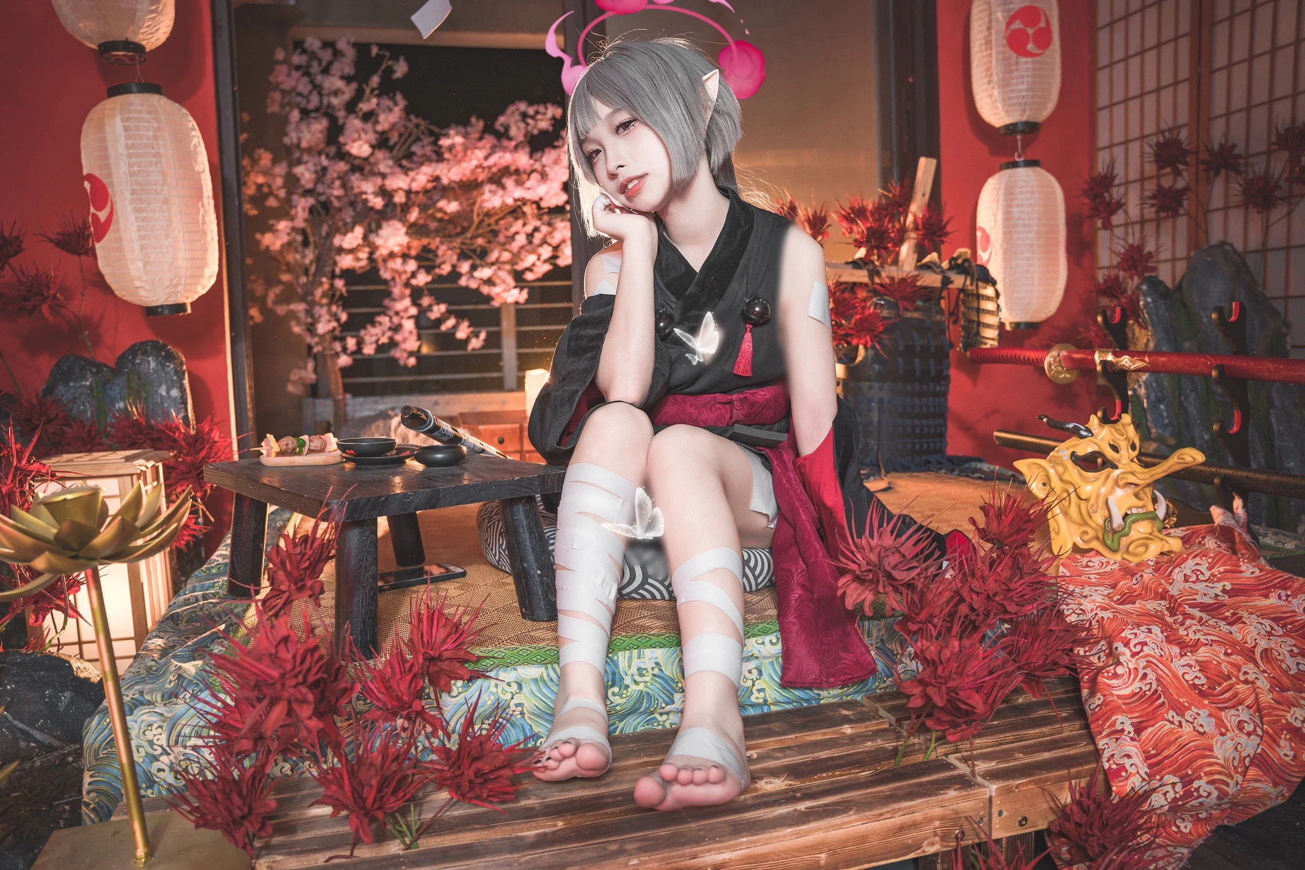 【箭吹棕櫚cos】碧藍檔案的百物語，編織詭譎之夜 - 第 3 張