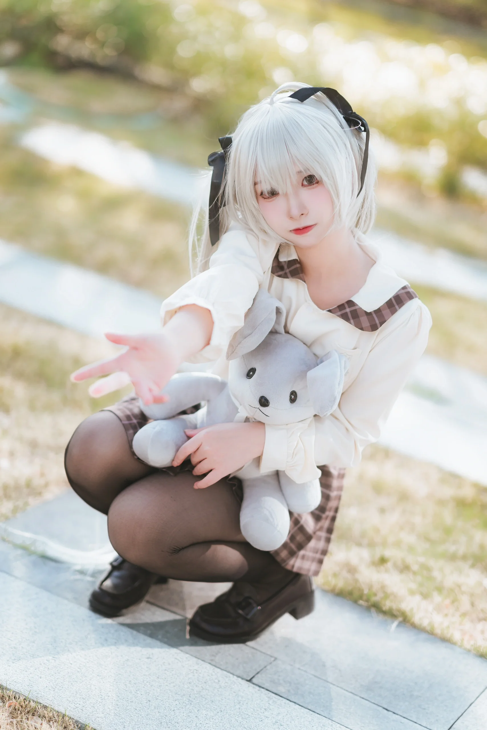 【穹妹cos】缘之空里的那份温柔，萤火虫漫展的午后日光 - 第 2 张