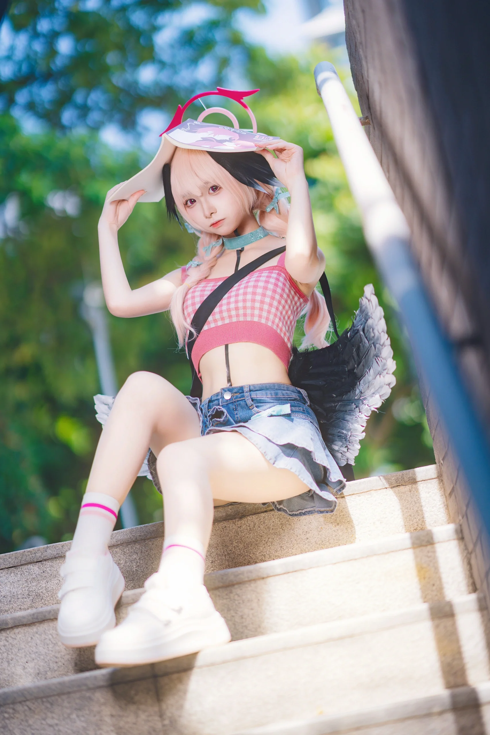 【下江小春cos】蔚蓝档案台湾联动新谷夏日街头感