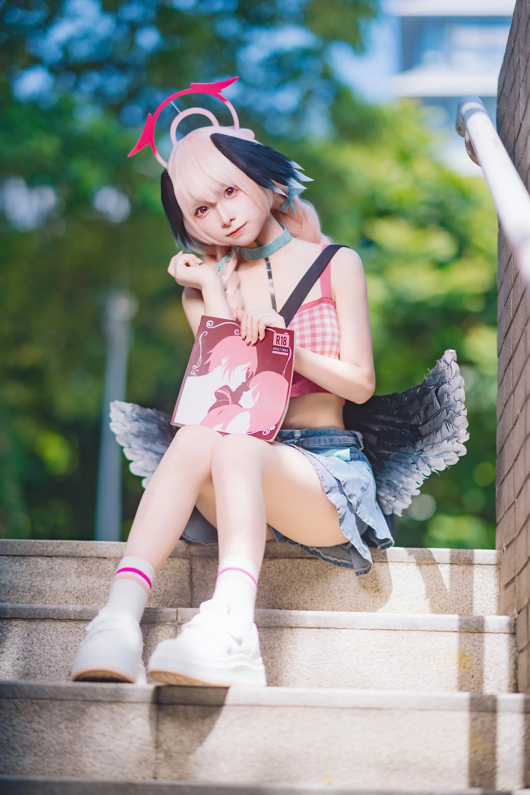 [Shimoe Koharu Cosplay] Blue Archive Taiwan Collab Merch Skin, Summer Street Vibe - Image 2