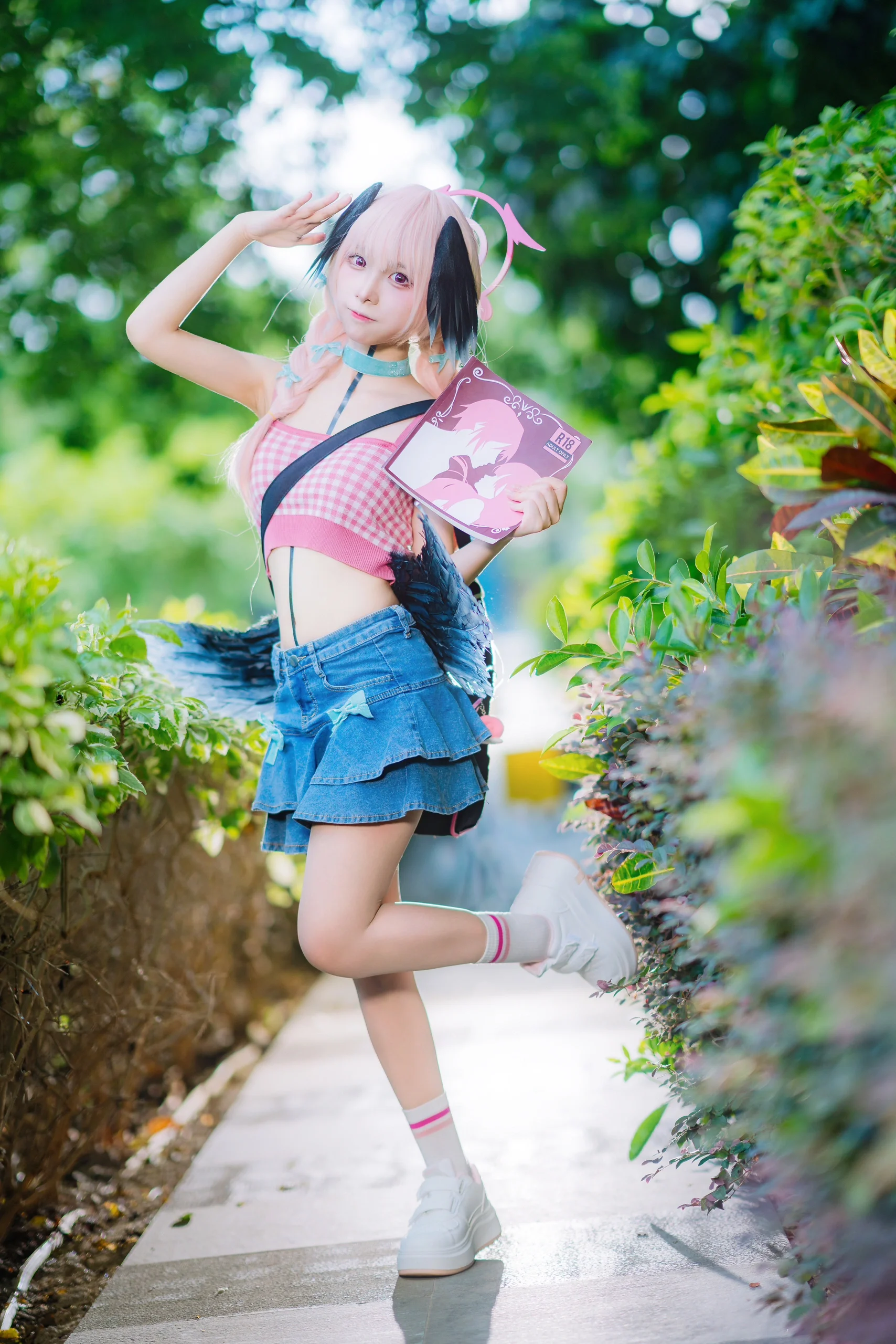 【下江小春cos】蔚蓝档案夏日街头还原拍摄 - 第 2 张