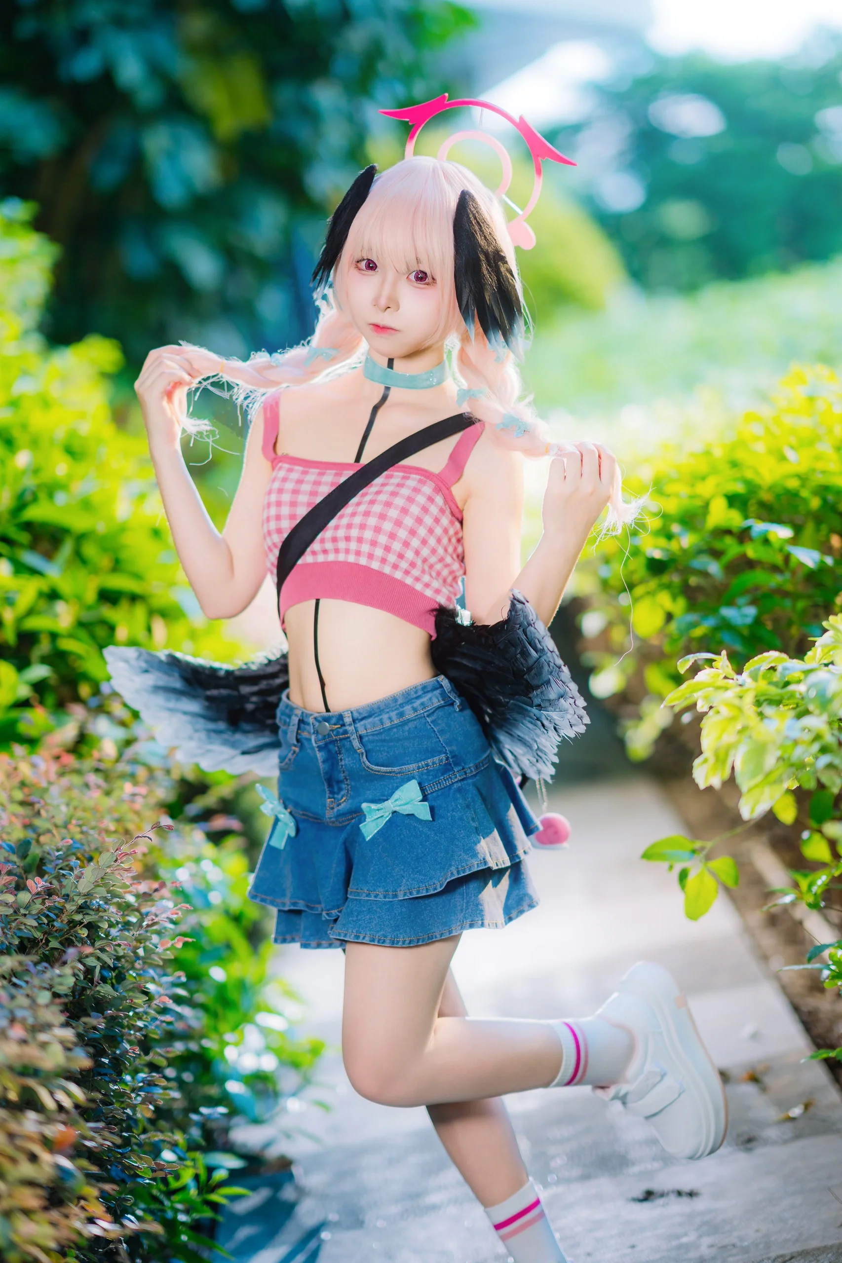 【下江小春cos】蔚蓝档案夏日街头还原拍摄