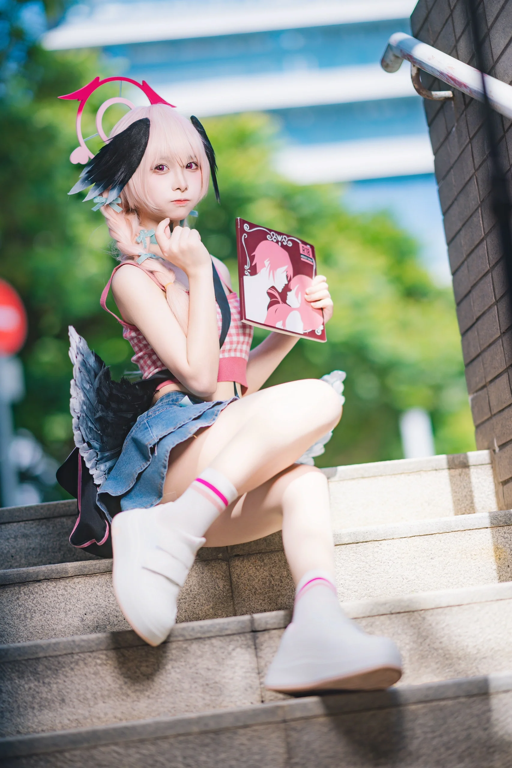 【下江小春cos】蔚蓝档案夏日街头还原拍摄 - 第 5 张