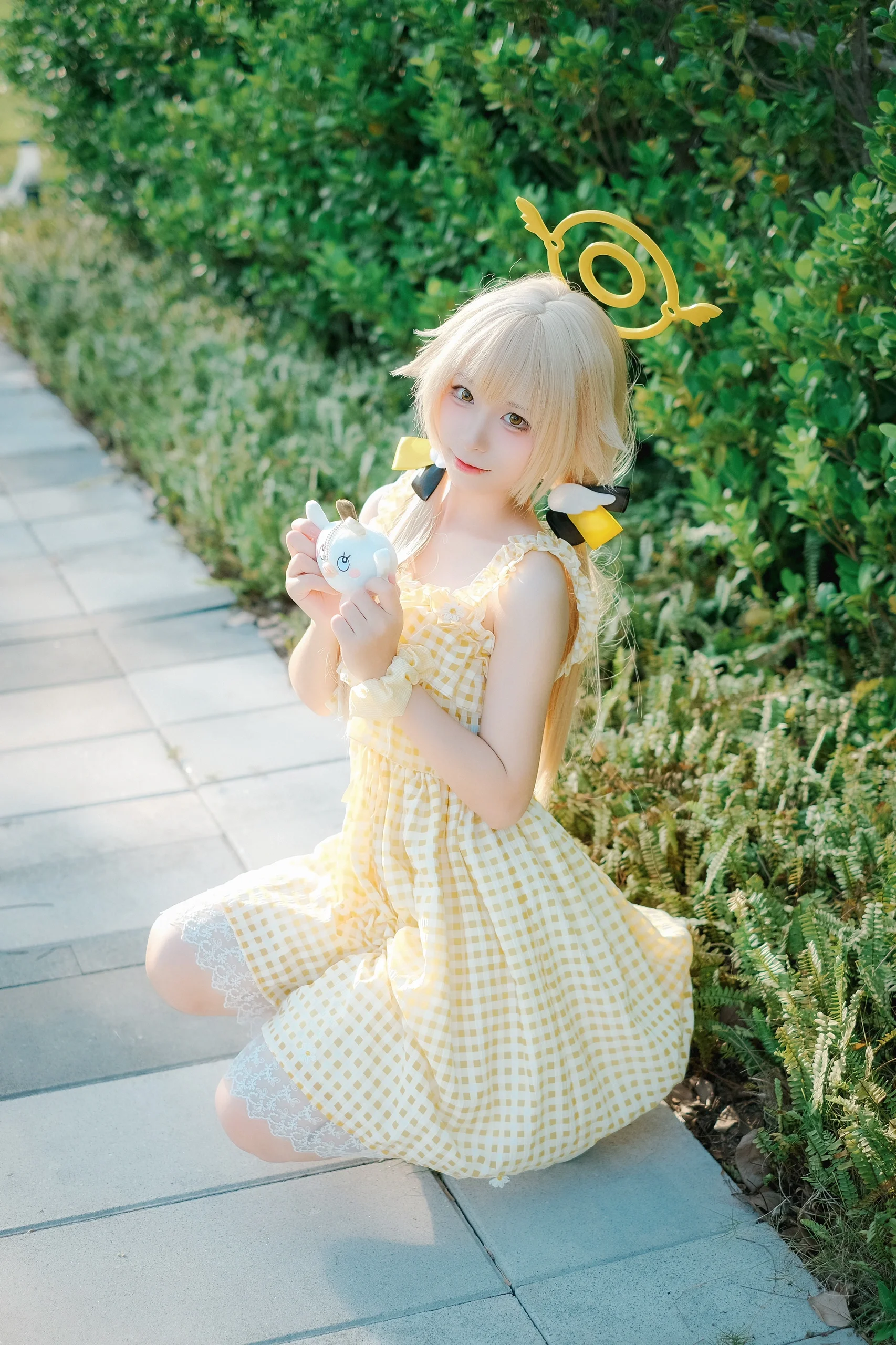 【阿慈谷日富美cos】CICF漫展上的清新日系小天使 - 第 4 张