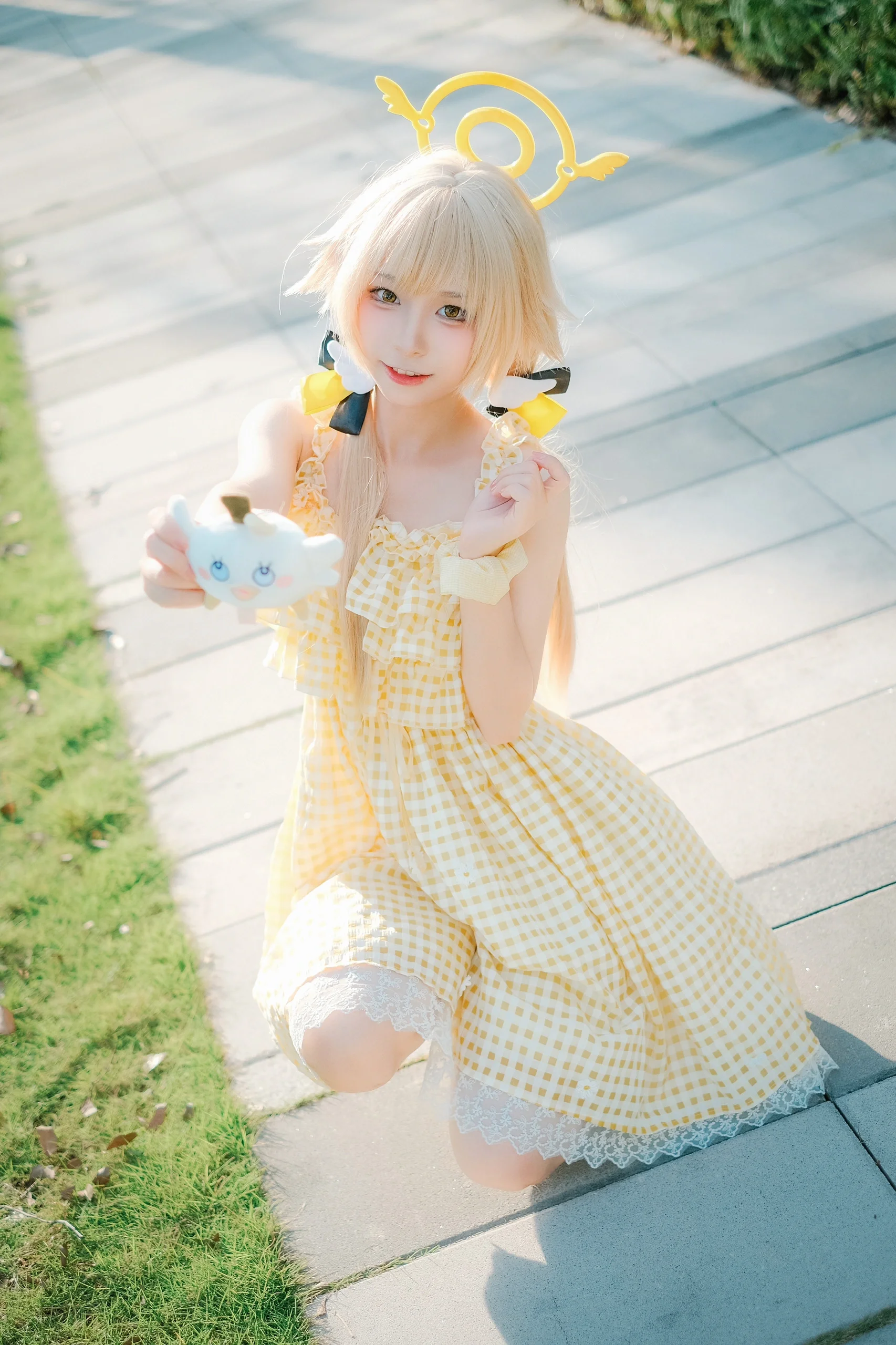 【阿慈谷日富美cos】CICF漫展上的清新日系小天使 - 第 6 张