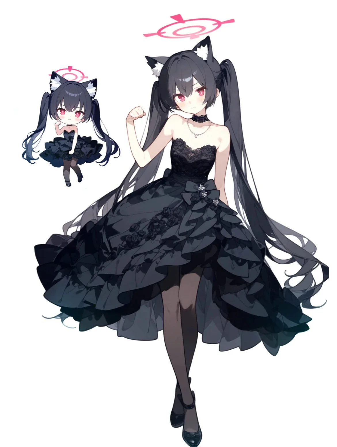 【黑見芹香cos】蔚藍檔案only的禮服初體驗 - 第 3 張