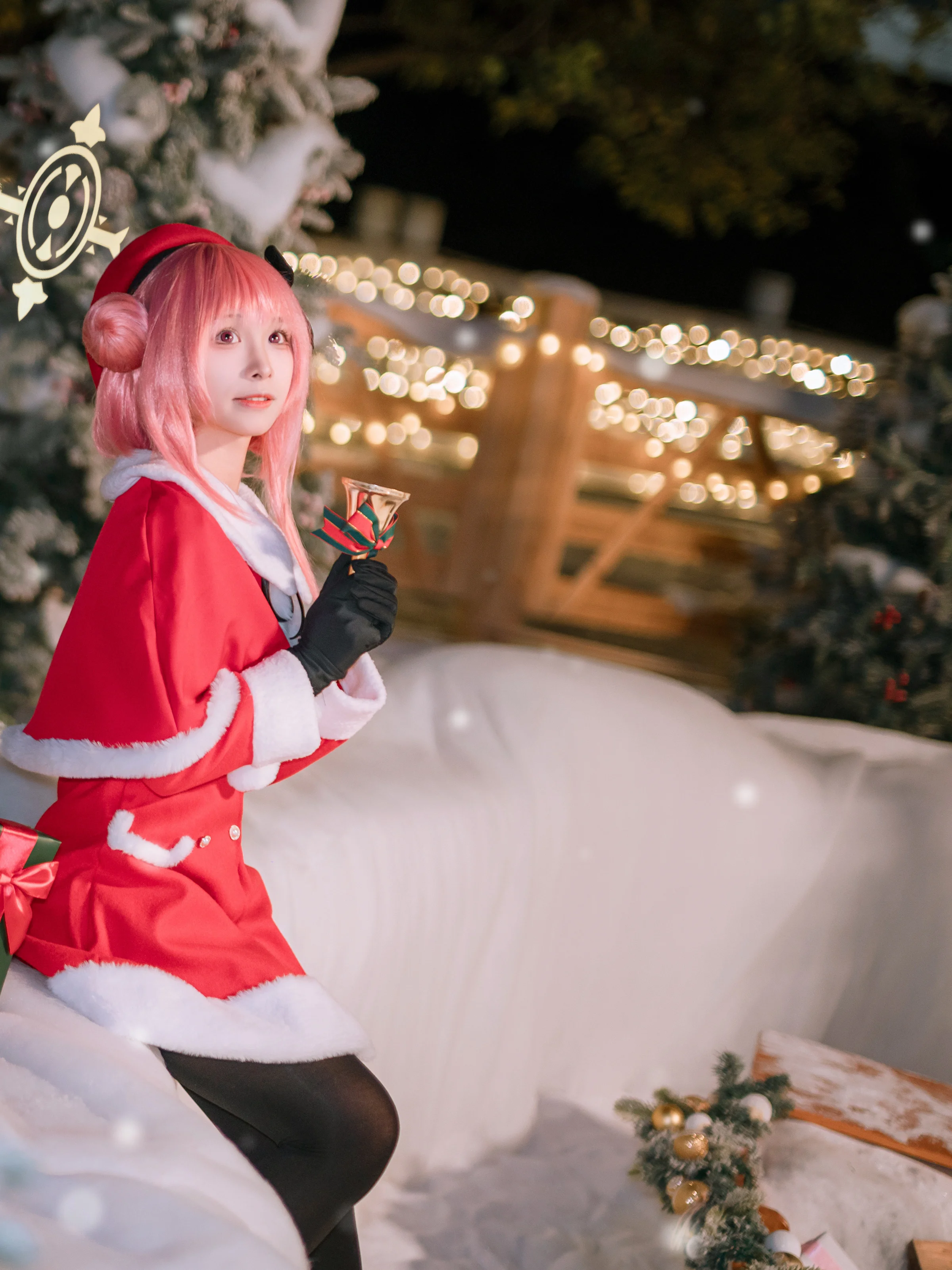 【鹫见芹娜cos】平安夜户外夜景氛围感拍摄分享 - 第 4 张