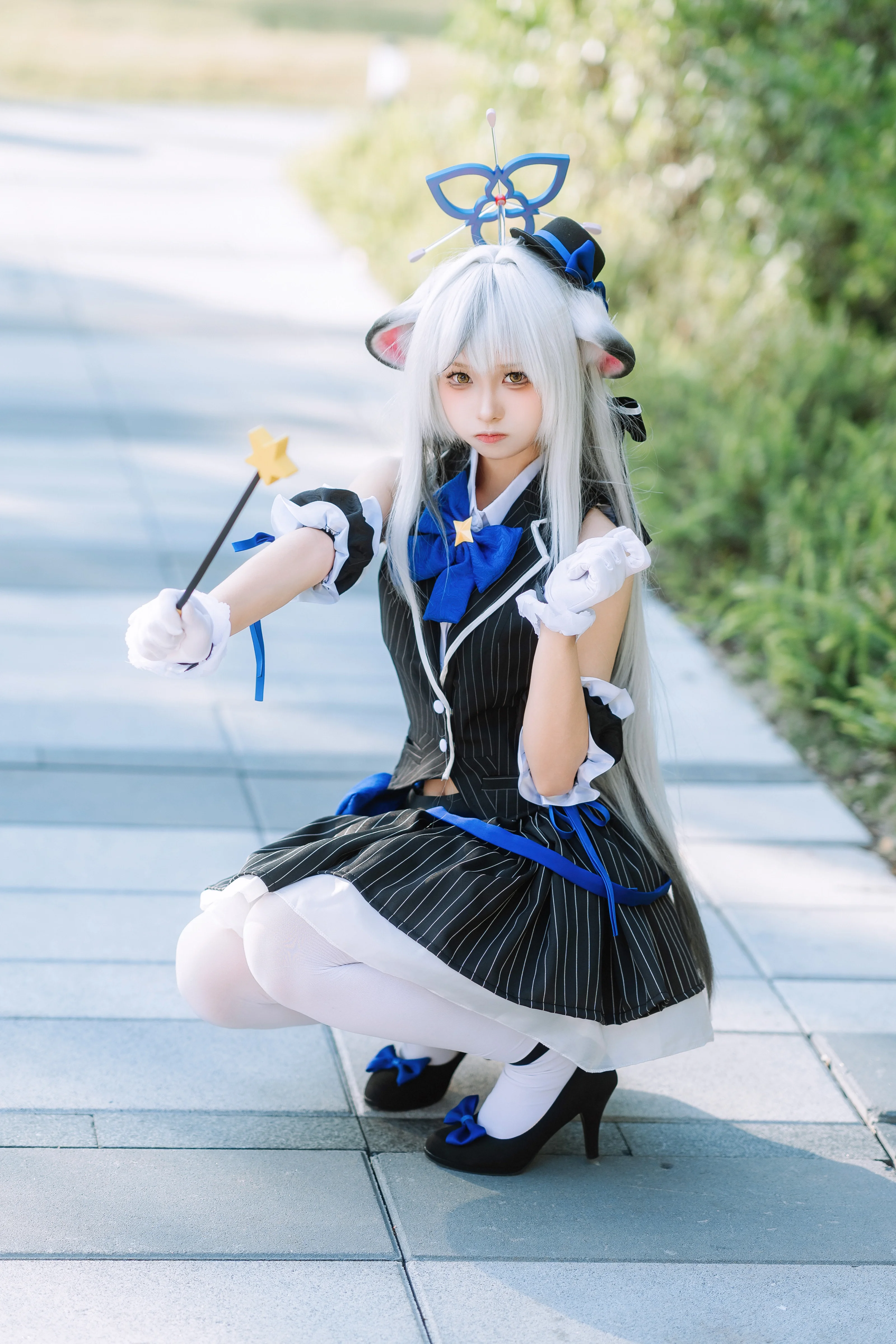 【春原ココナ コスプレ】『ブルーアーカイブ』山海経学院の魔法少女モーメント - 2 枚目
