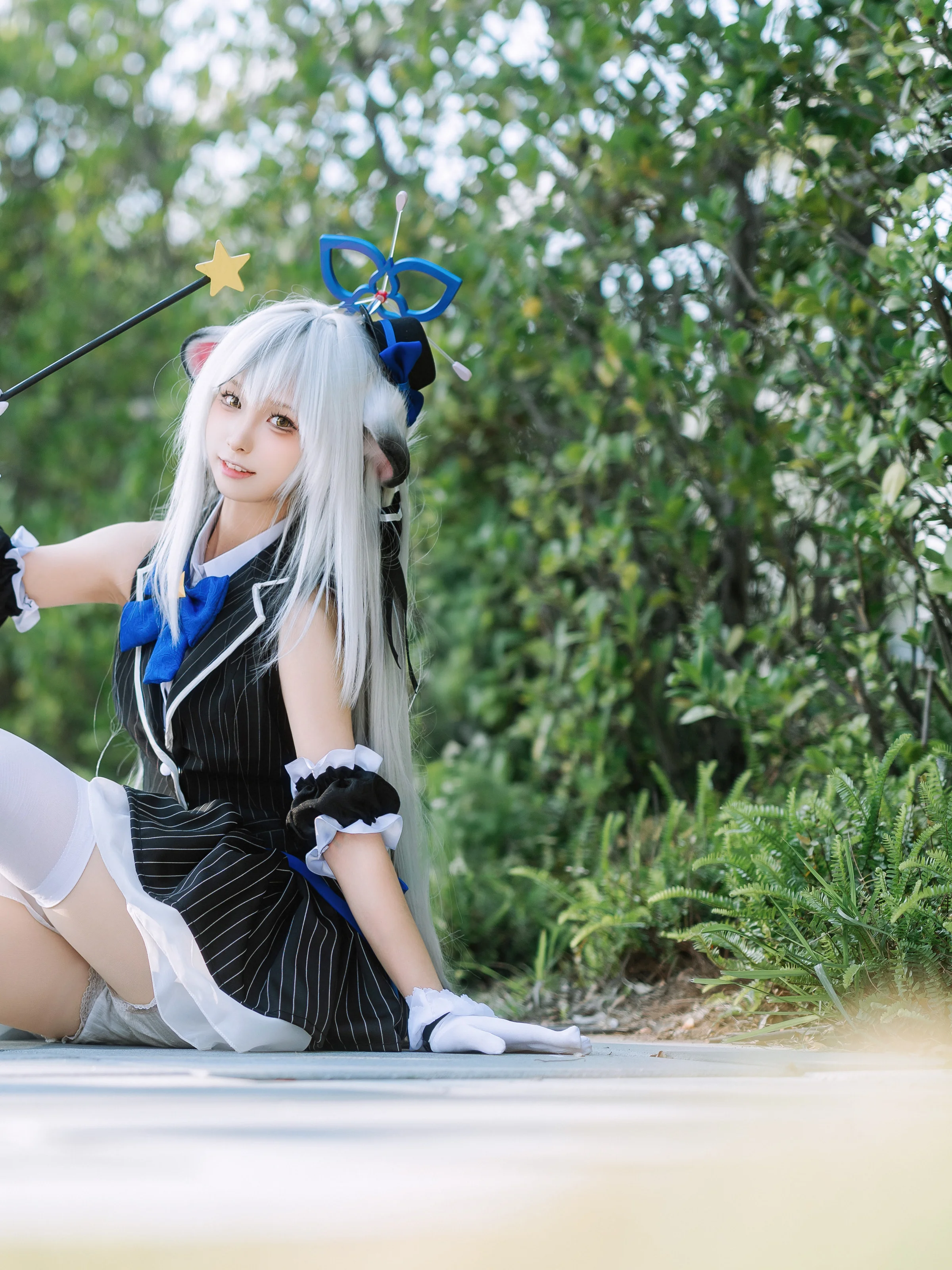 【春原ココナ コスプレ】『ブルーアーカイブ』山海経学院の魔法少女モーメント - 4 枚目