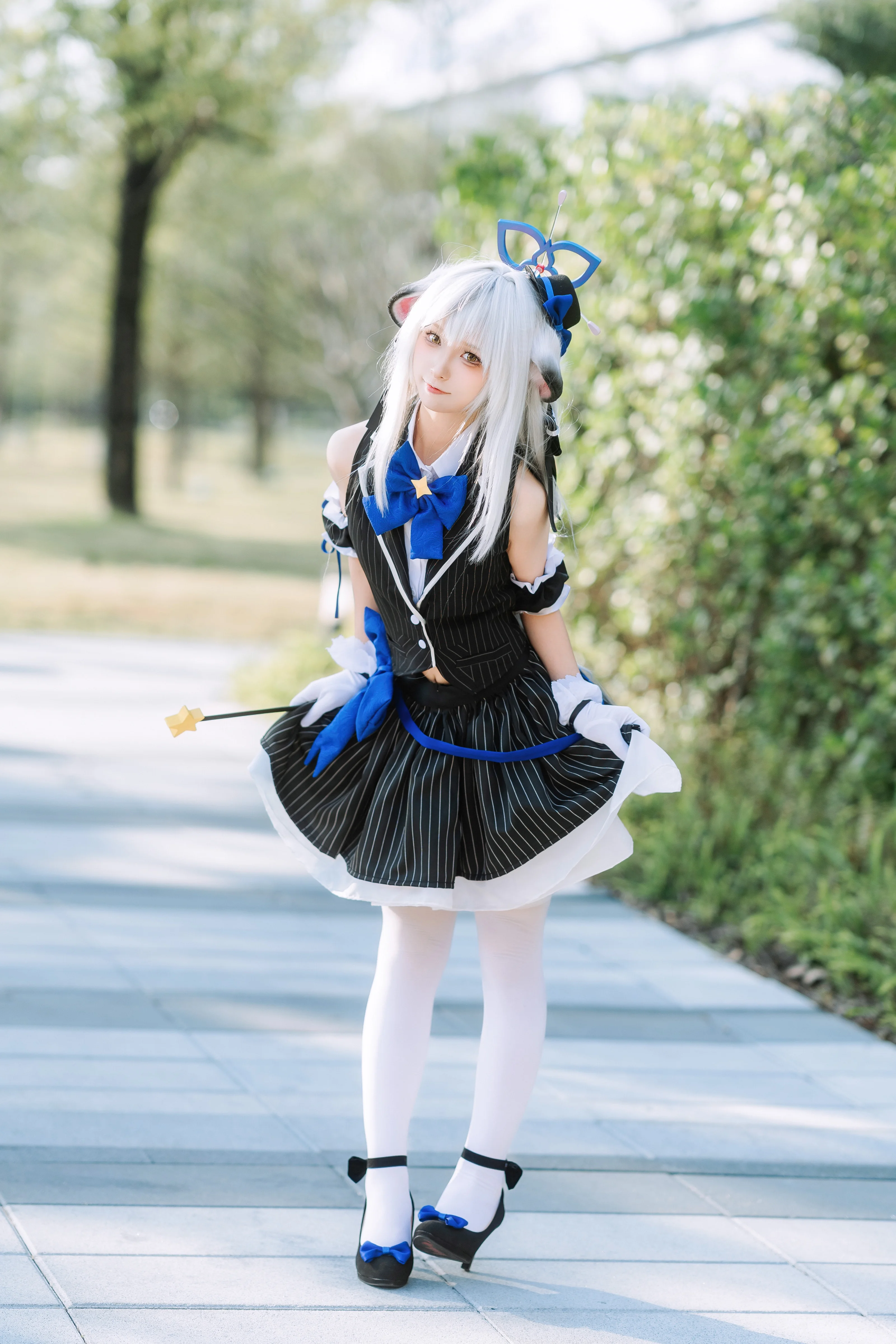 【春原心奈cos】蔚蓝档案山海经学院的魔法少女时刻