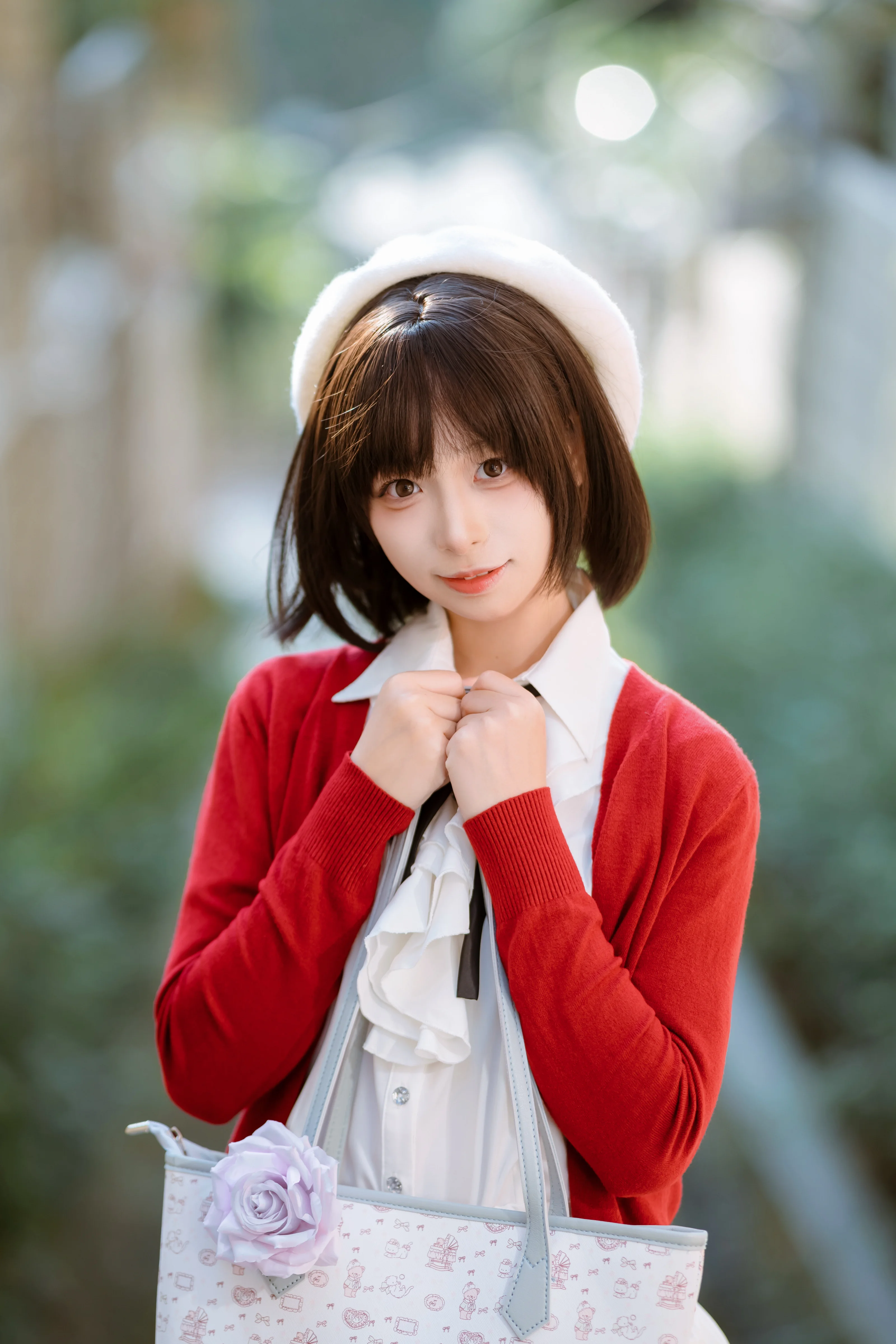 [Megumi Kato Cosplay] A Long Afternoon on Spring Streets - Image 2