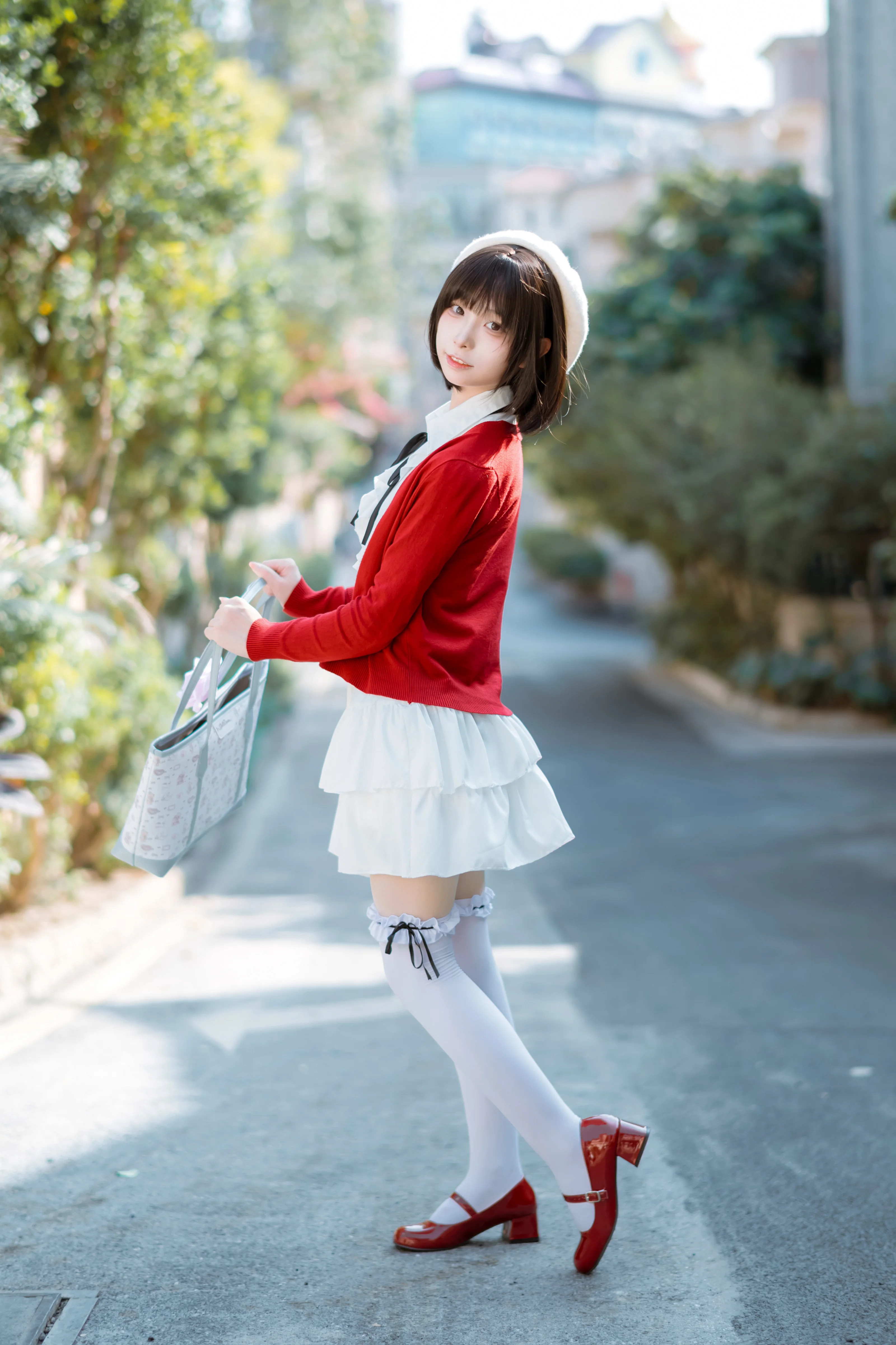 【加藤惠cos】春日街头的悠长午后